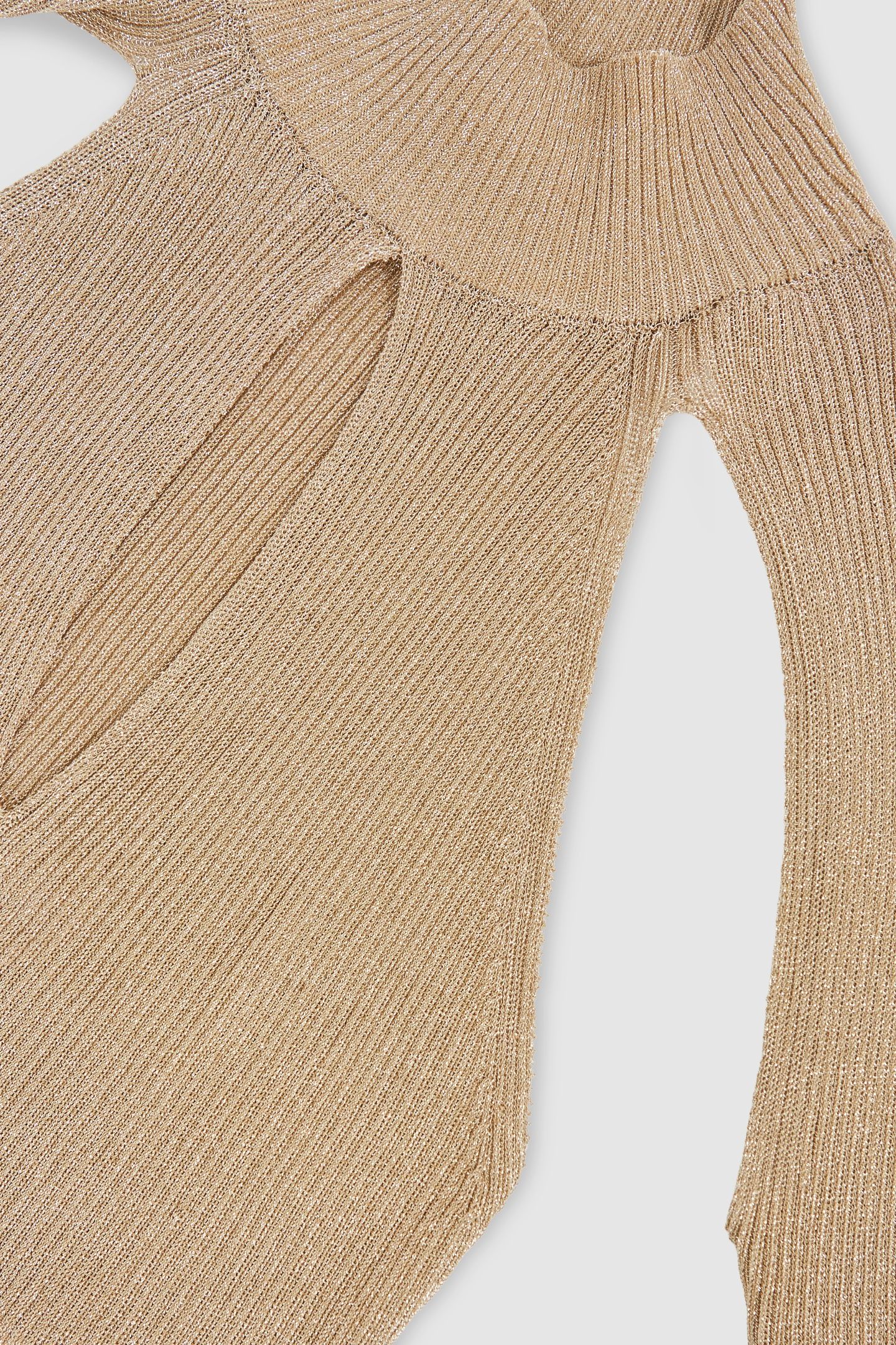 METALLIC LONG SLEEVE GOLD 4