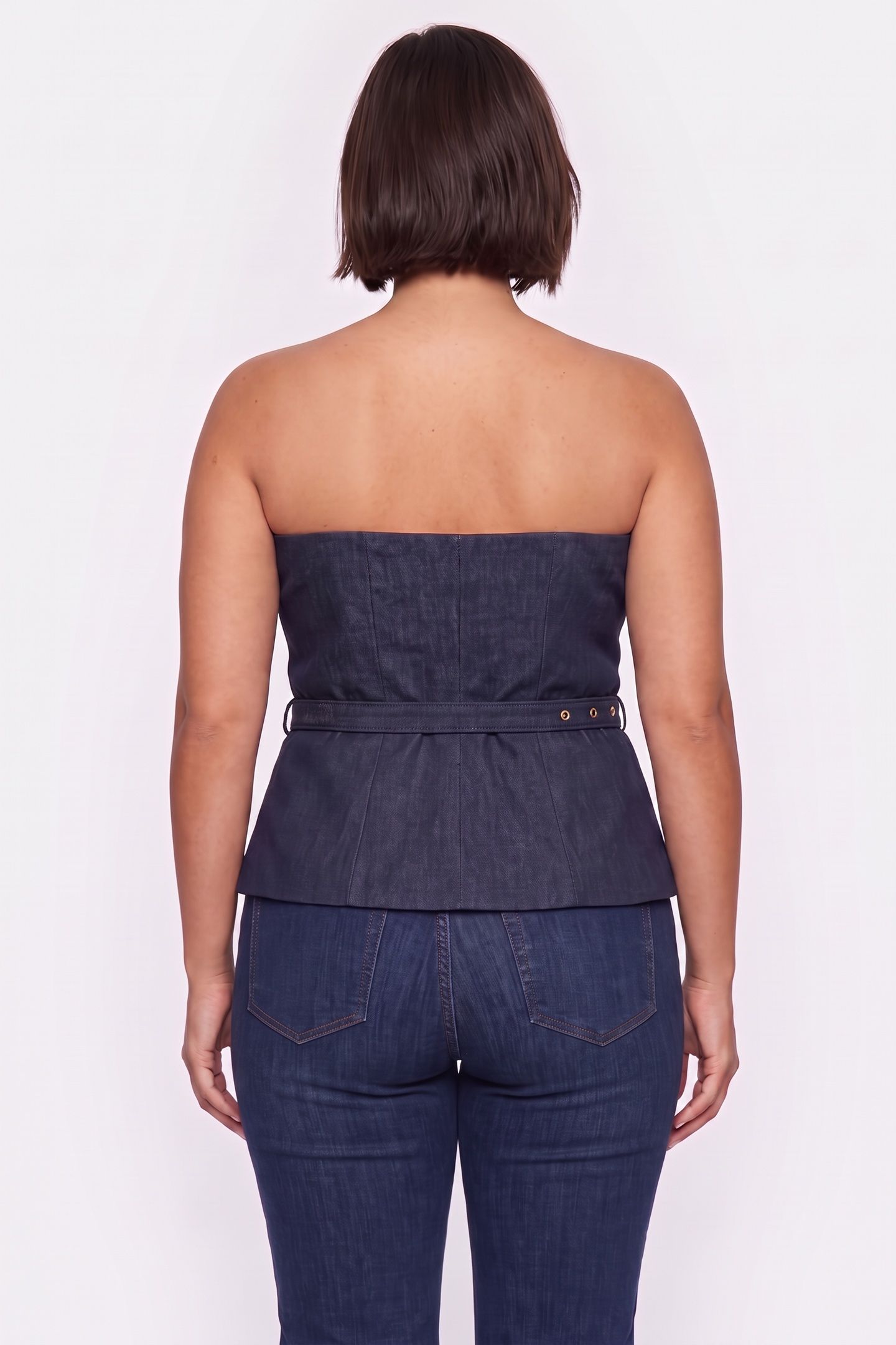 GLAM DE NUIT CORSET DARK WASH 2