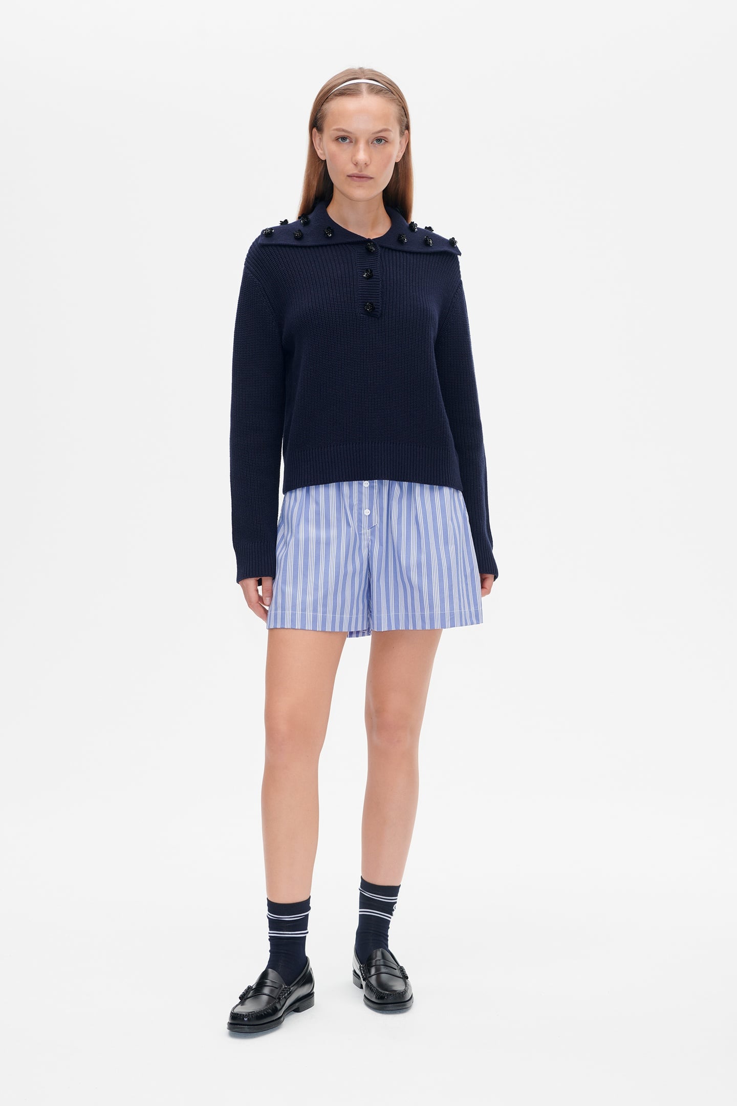 CLARE SWEATER BARITONE BLUE 1