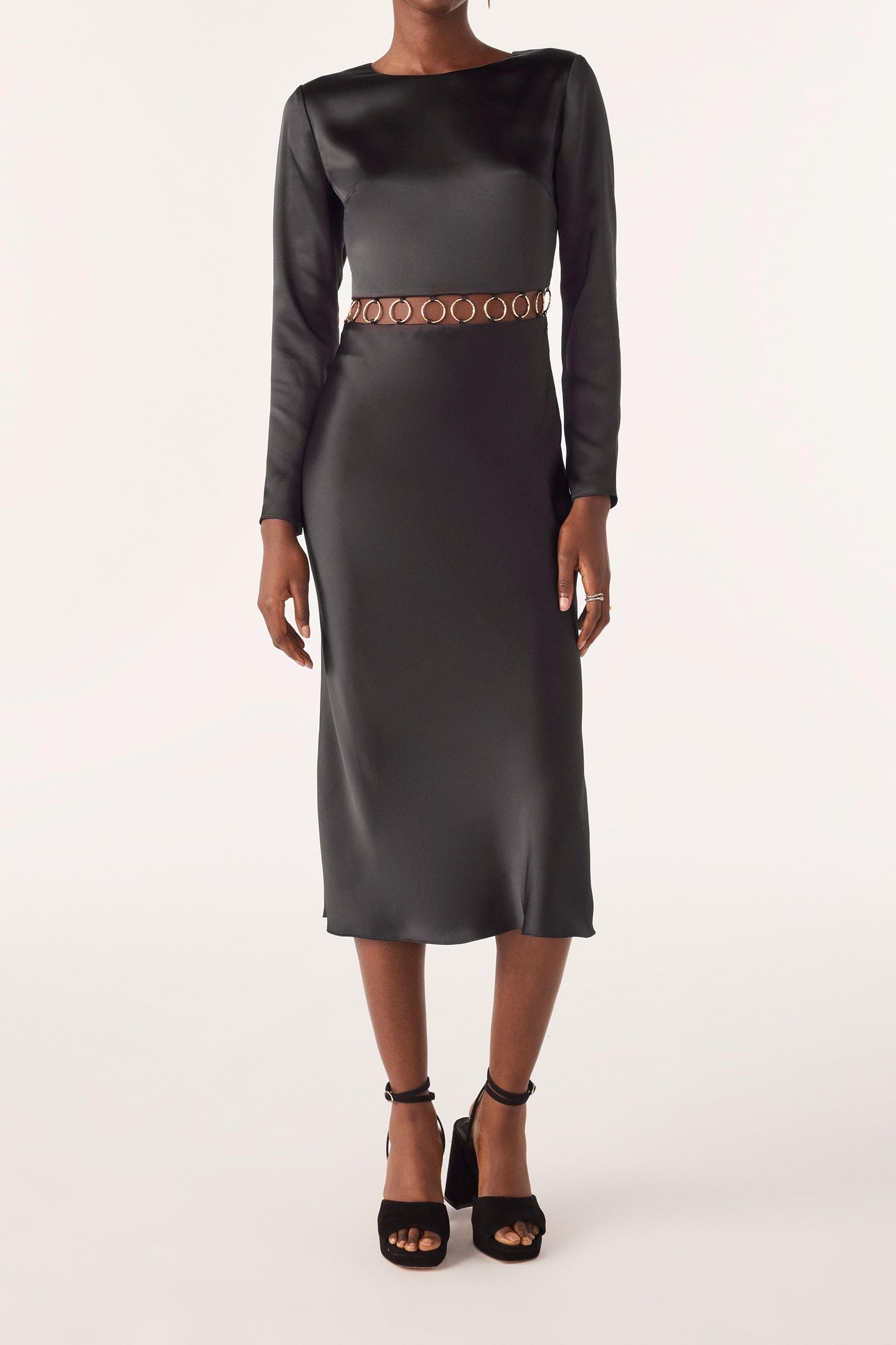 MID-LENGTH DRESS BLACK 1