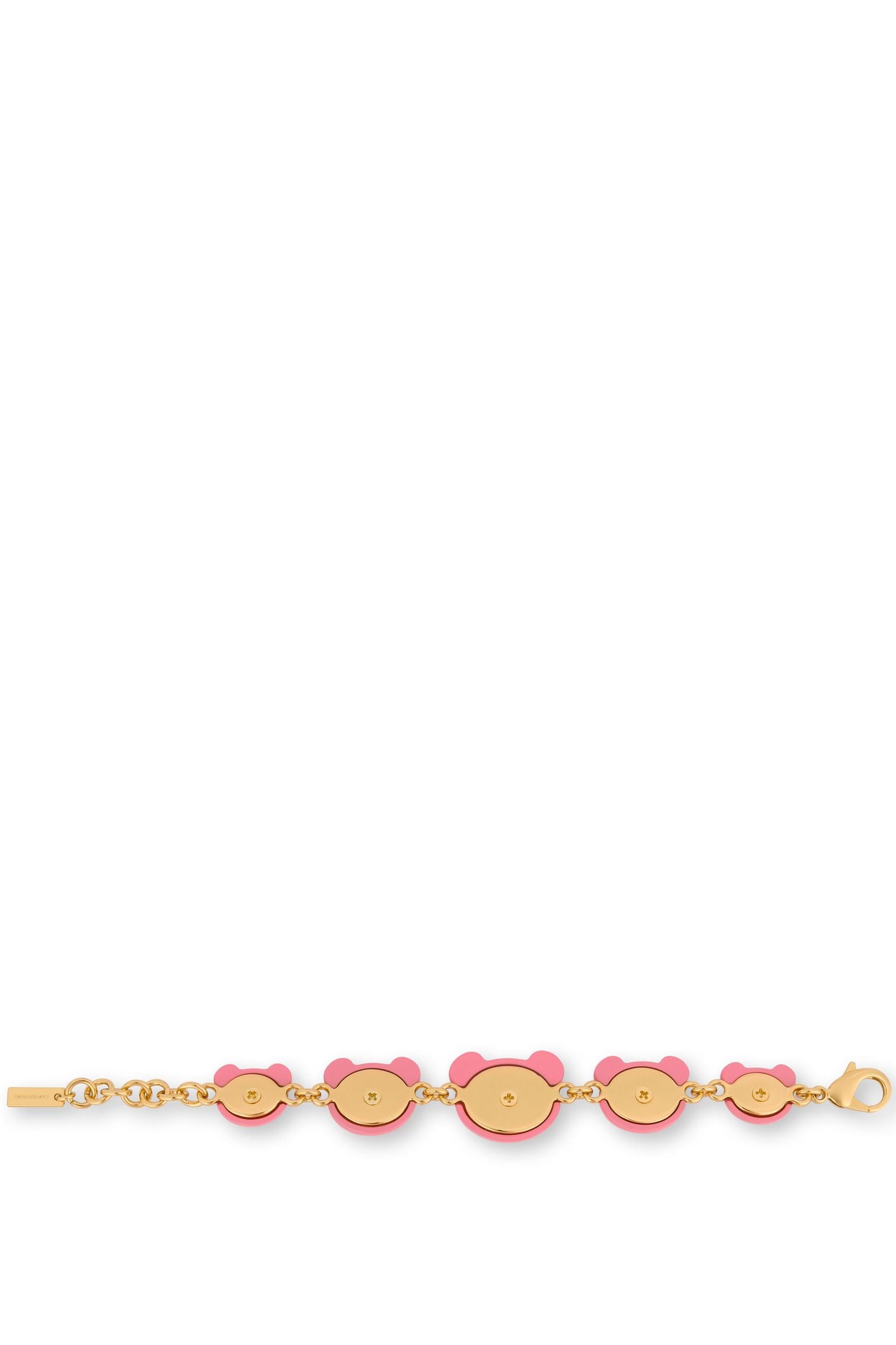 MOSCHINO TEDDY BEAR BRACELET GOLD 3