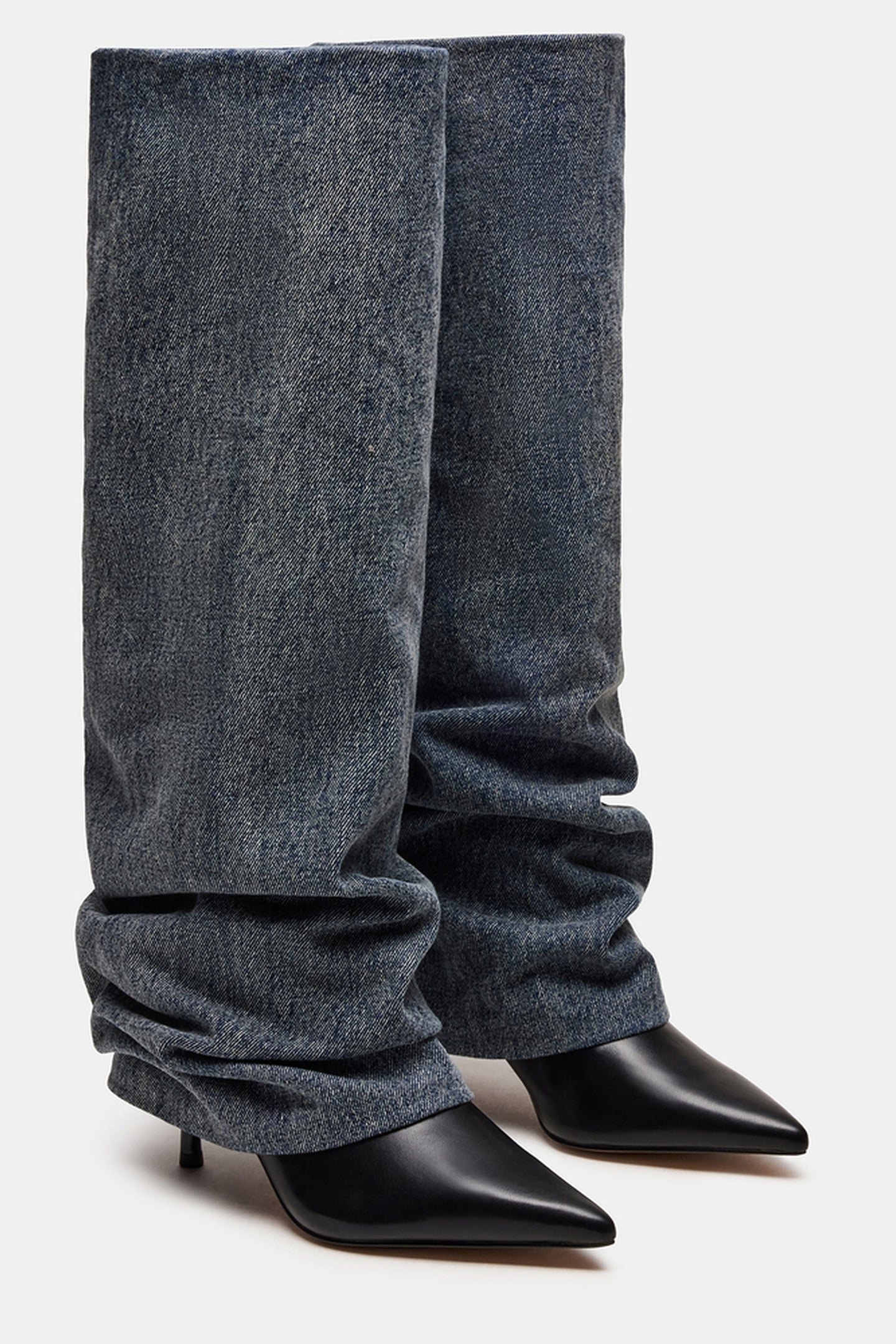 MARENGO BOOTS DENIM FABRIC 2