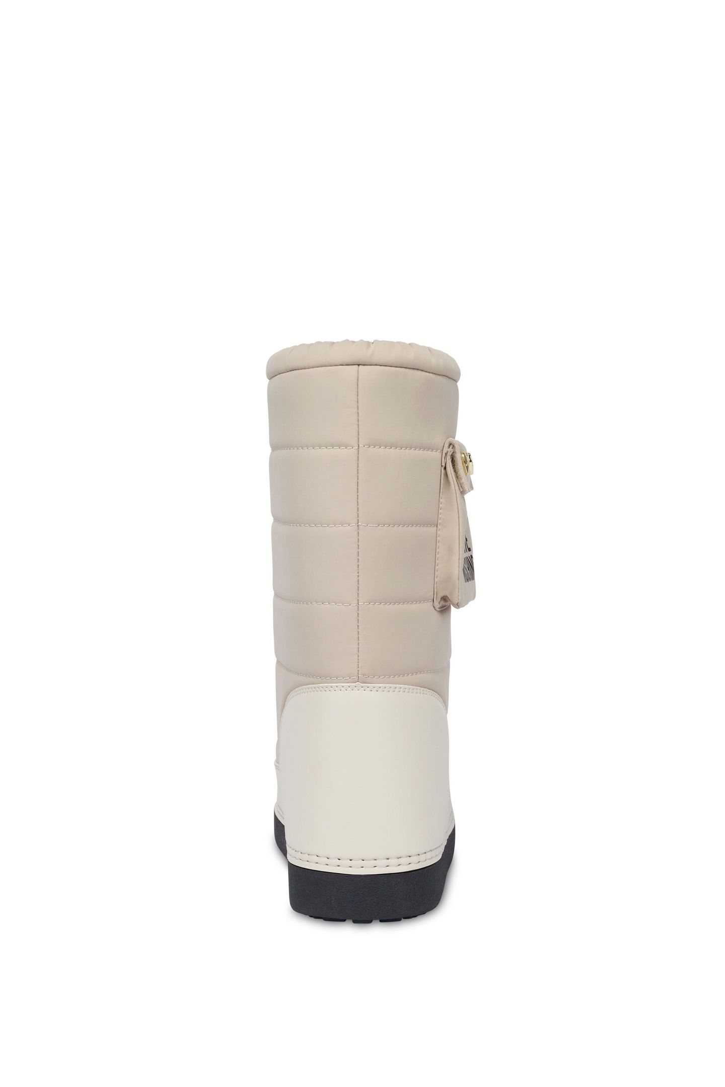 SNOW BOOTS IN QUILTED FABRIC WHITE 4