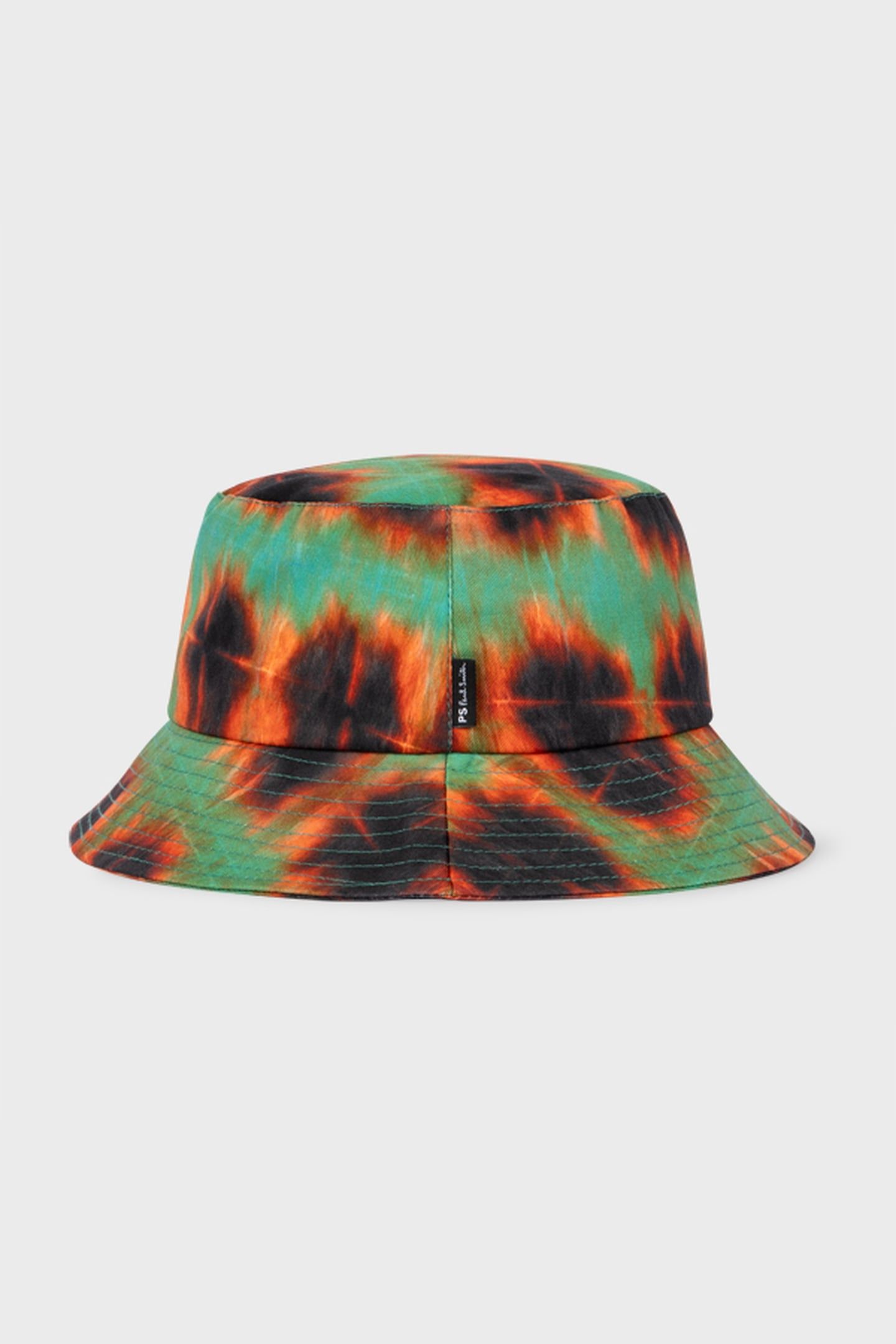 MEN HAT BUCKET SHIBORI BOTTLE GREEN 3