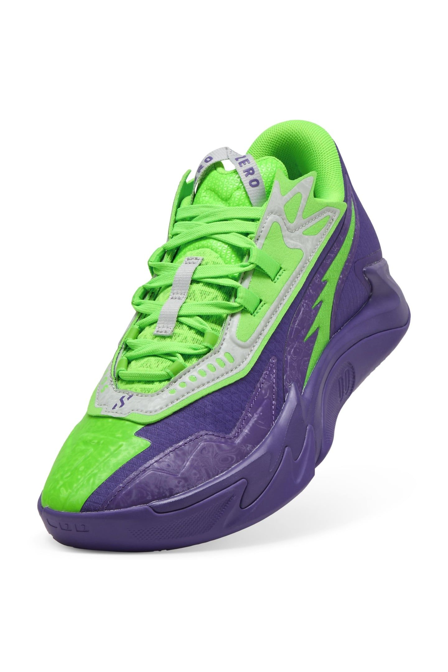 UNISEX SCOOT ZEROS II NXTPRO HOOPS TEAM VIOLET-FLURO GREEN P 3