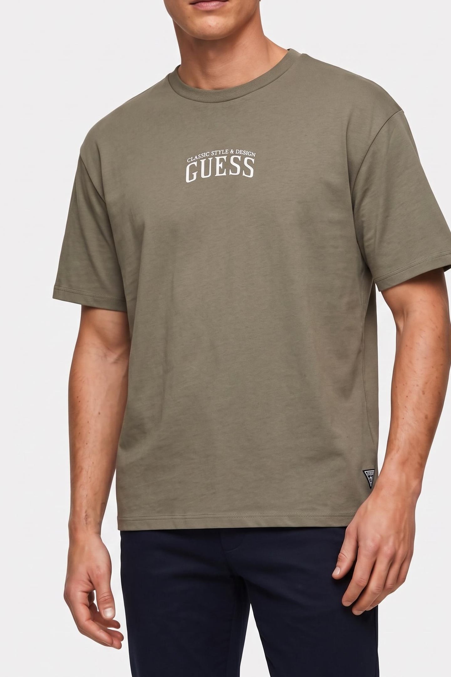 SS BSC MIRROR CREST MOSSY GREEN MULTI 1