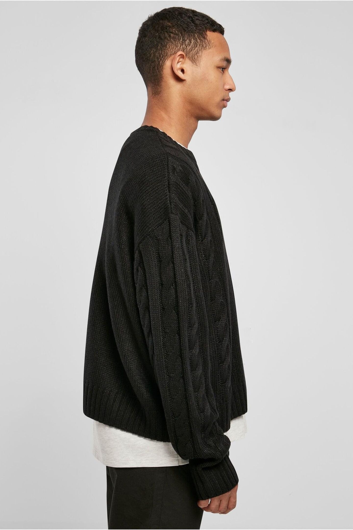 BOXY SWEATER BLACK 4