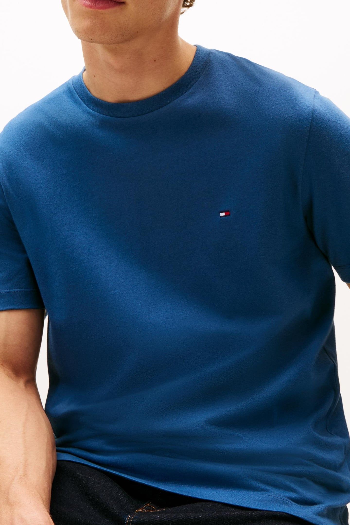 FLAG EMBROIDERY T-SHIRT AEGEAN SEA 5