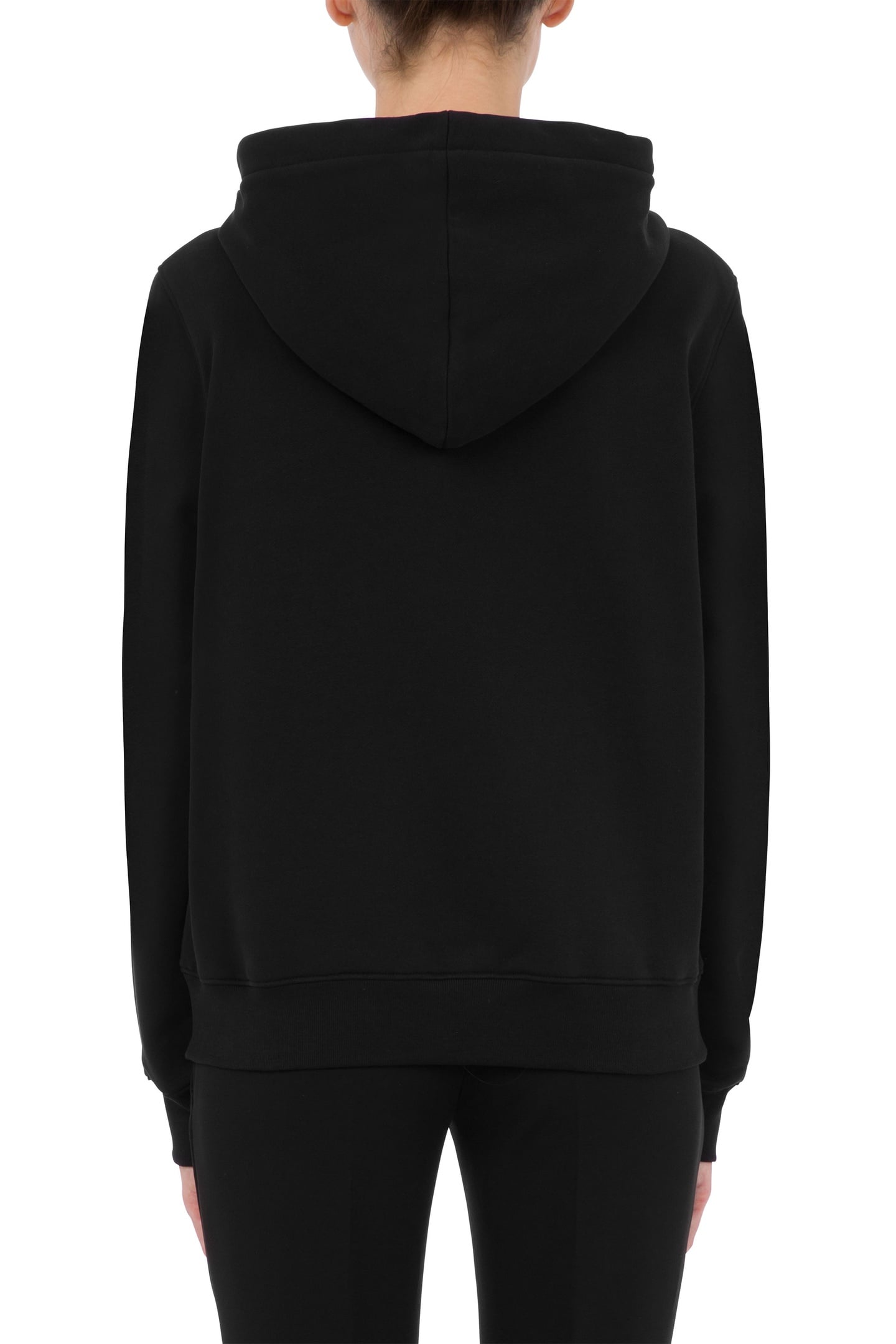 INFLATABLE HEART ORGANIC COTTON SWEATSHIRT BLACK 2