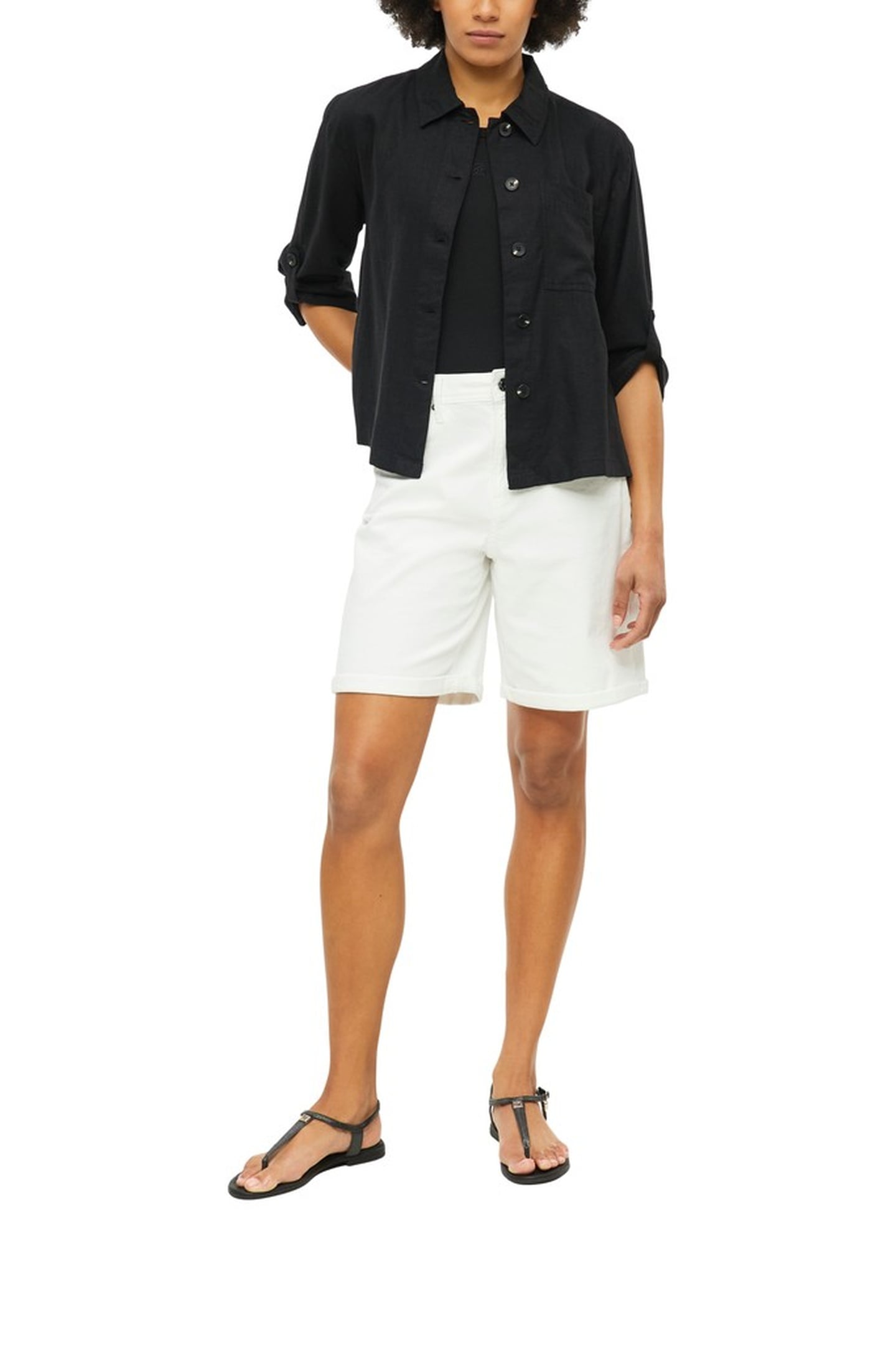 S.OLIVER BLOUSES BLACK 2