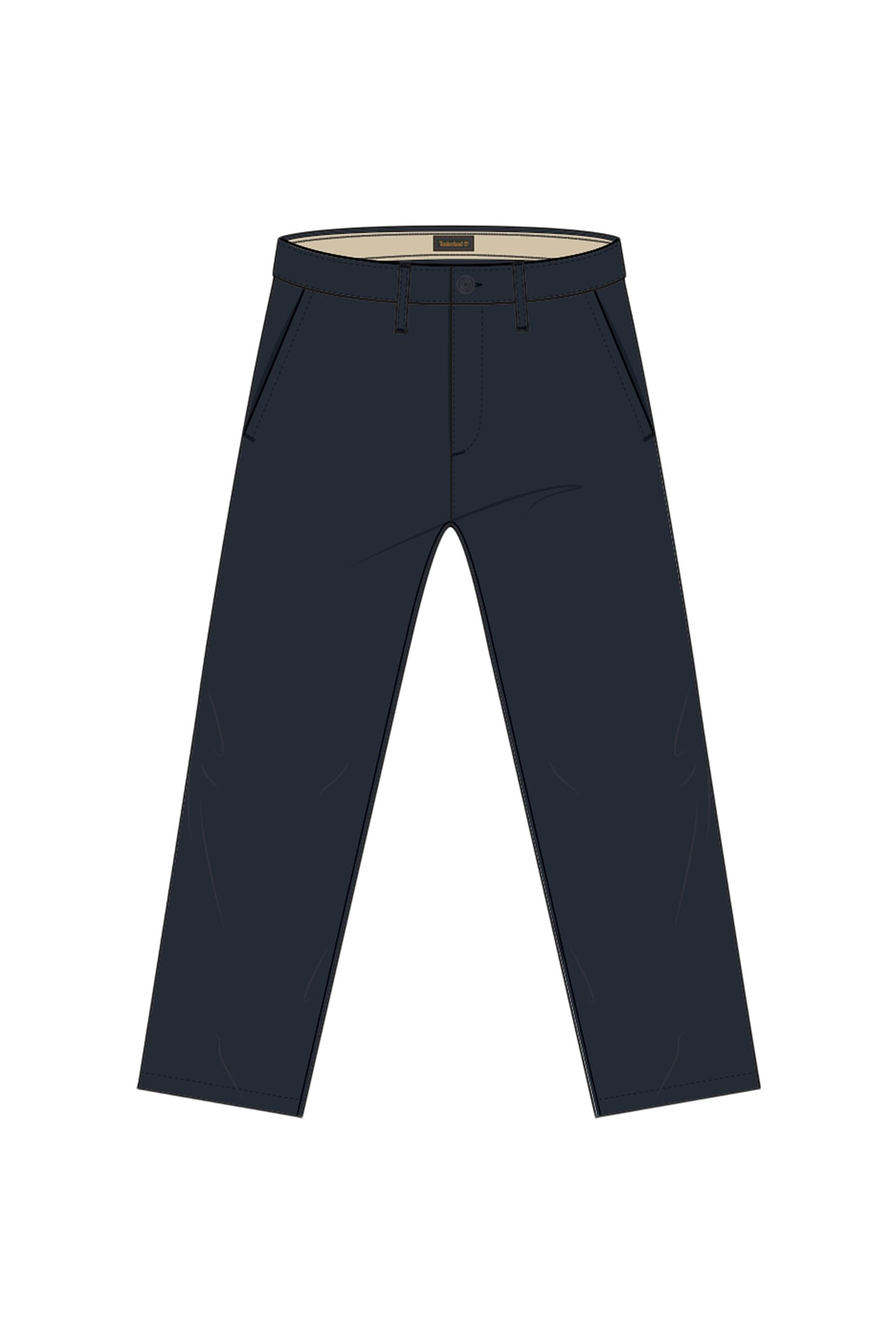 TOPSFIELD TWILL CHINO PANTS STRAIGHT DARK SAPPHIRE 2