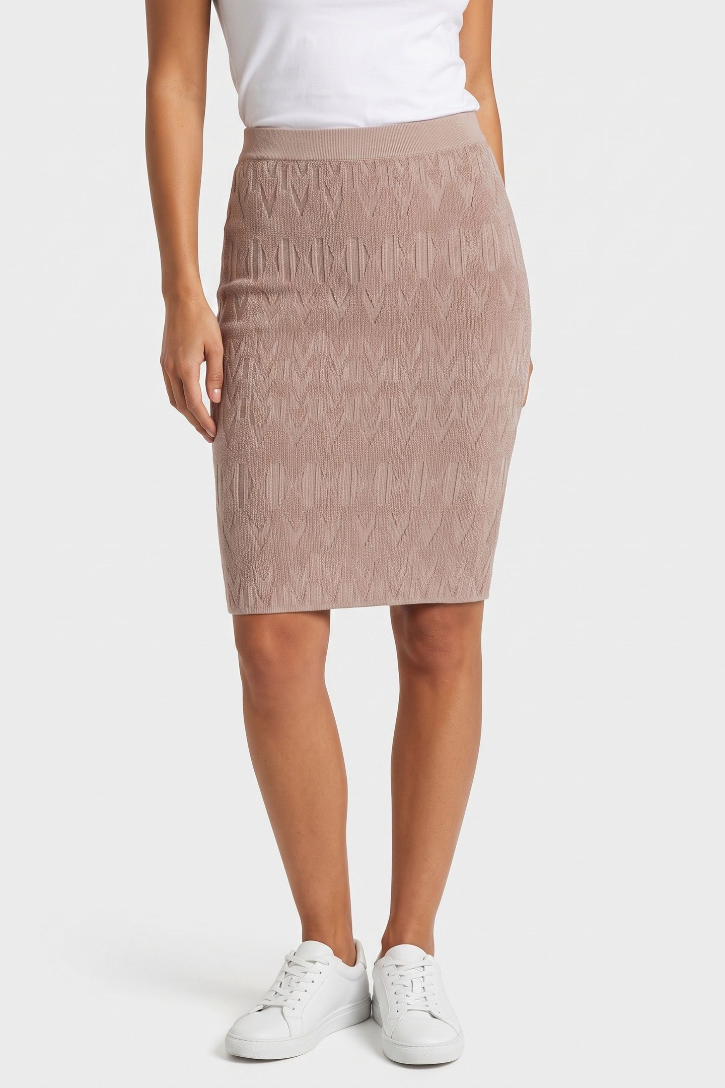 ADELE LOGO CHENILLE SILK TAUPE MULTI 1