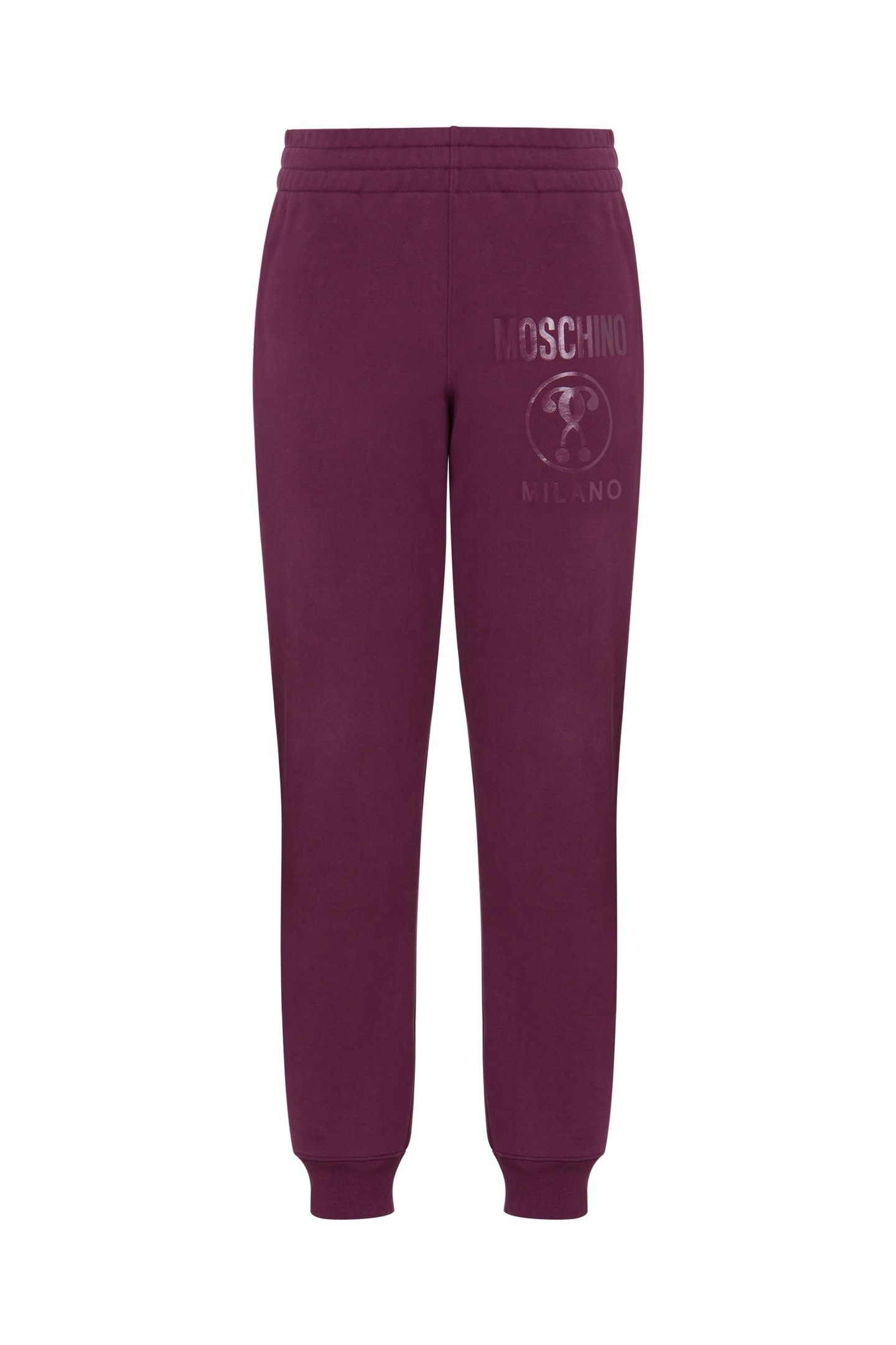 DOUBLE QUESTION MARK FLEECE JOGGERS RED 3