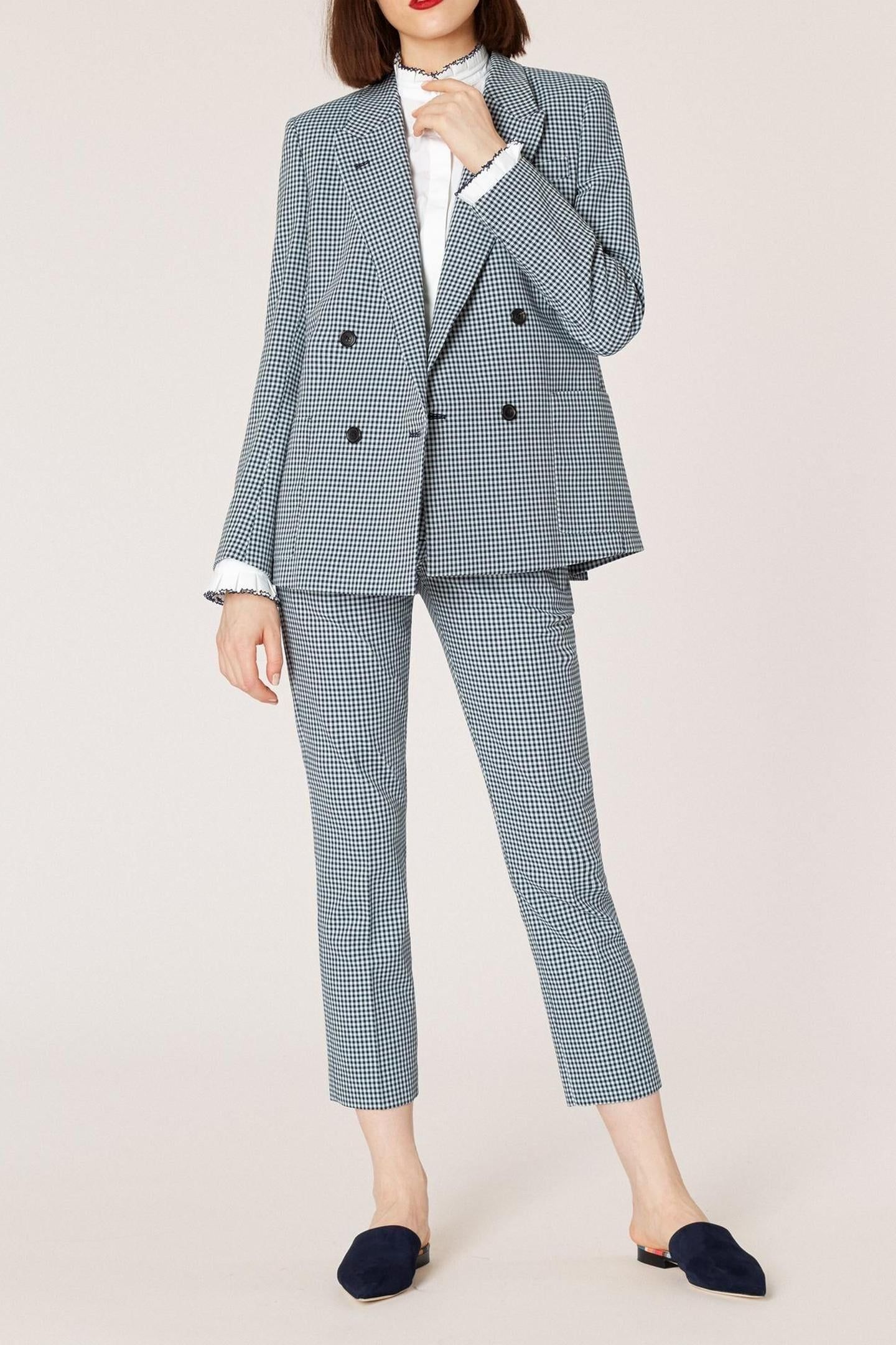 WOMENS TROUSERS LIGHT BLUE 2