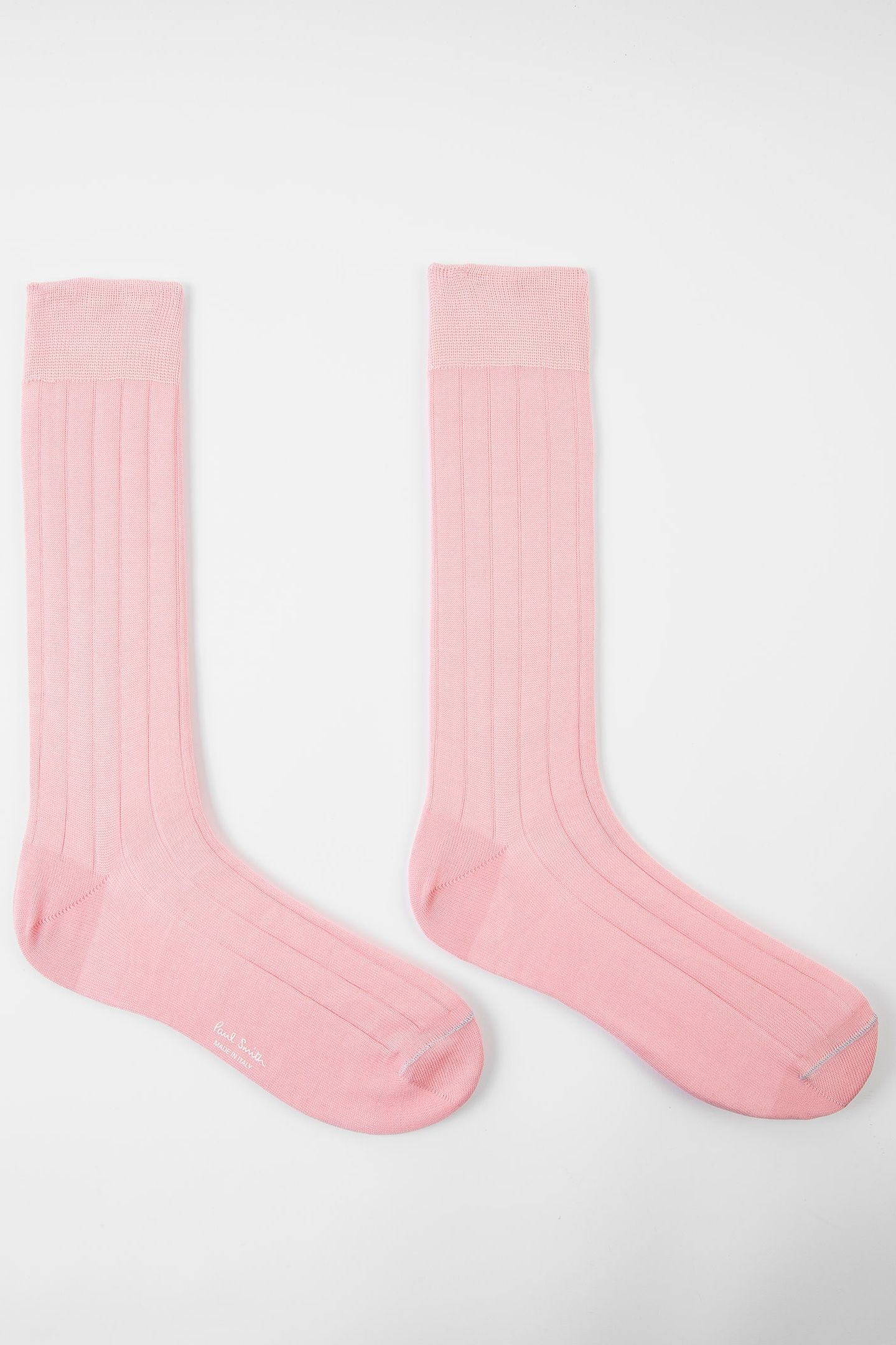 MEN SOCK RIB PLAIN PINK 4