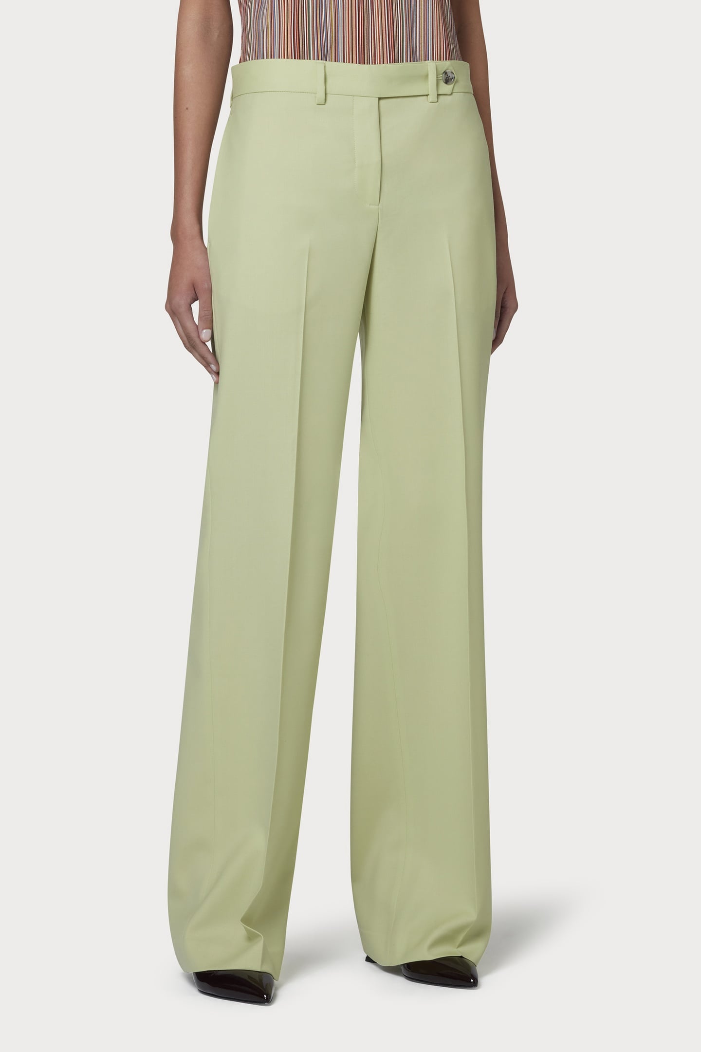 WOMENS TROUSERS LIME GREEN 1