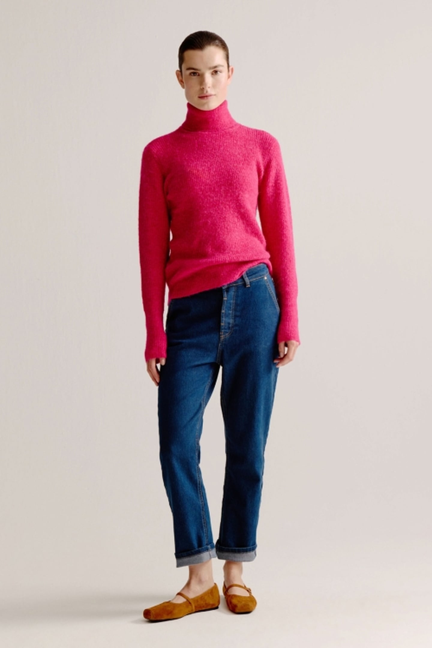 LUX SWEATER FUCHSIA 1