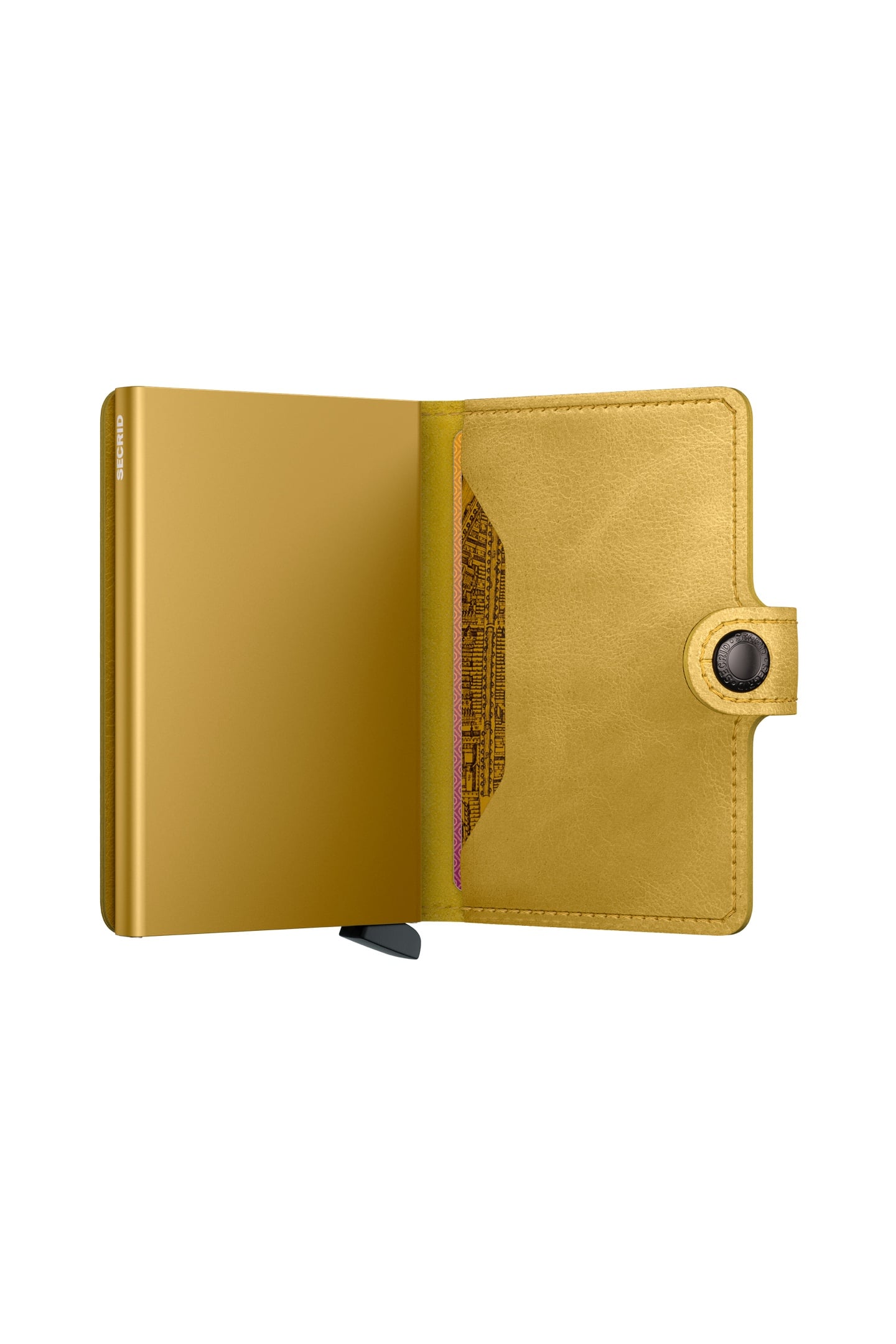 UNISEX MINIWALLET VINTAGE YELLOW 3