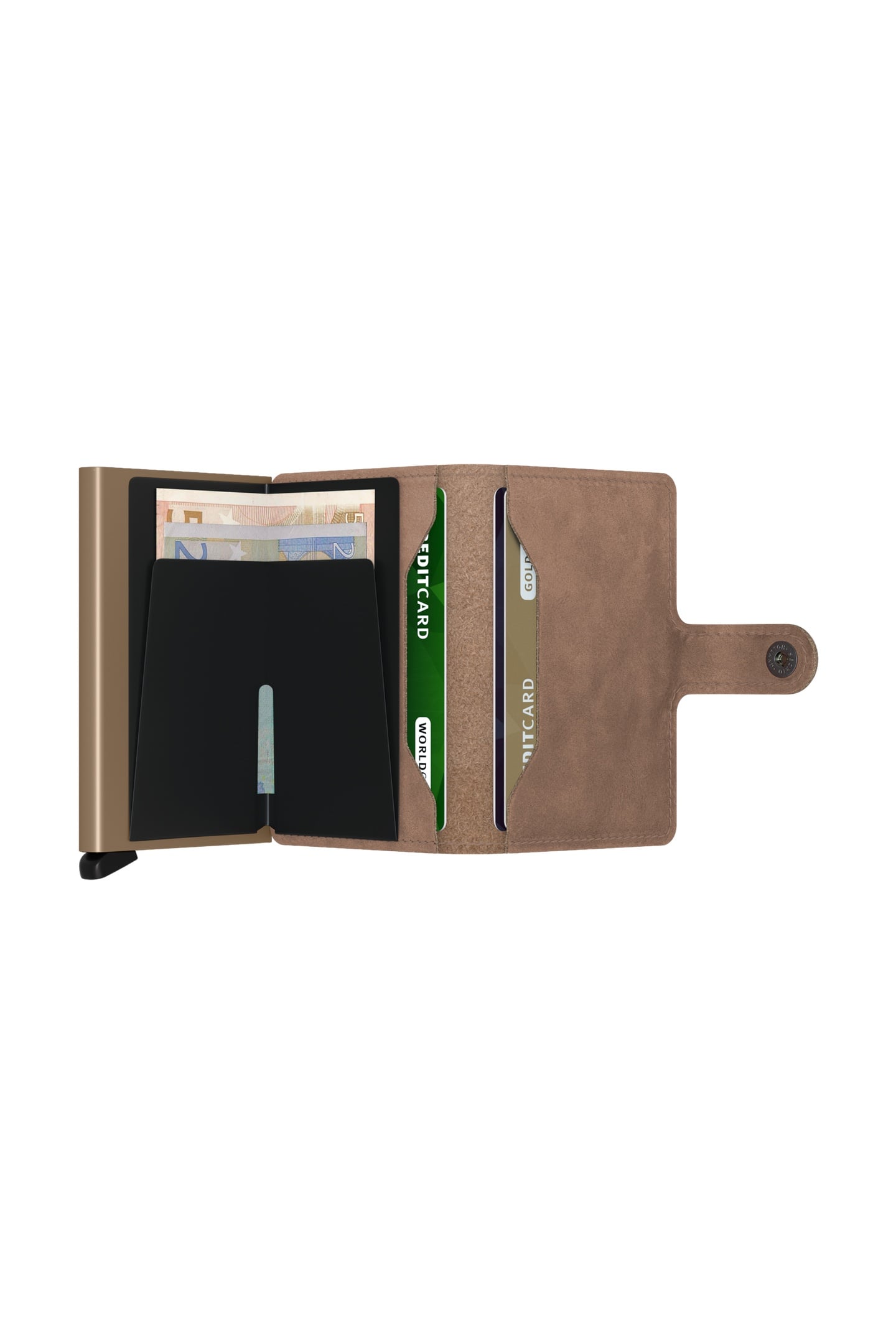 UNISEX MINIWALLET VINTAGE TAUPE 4
