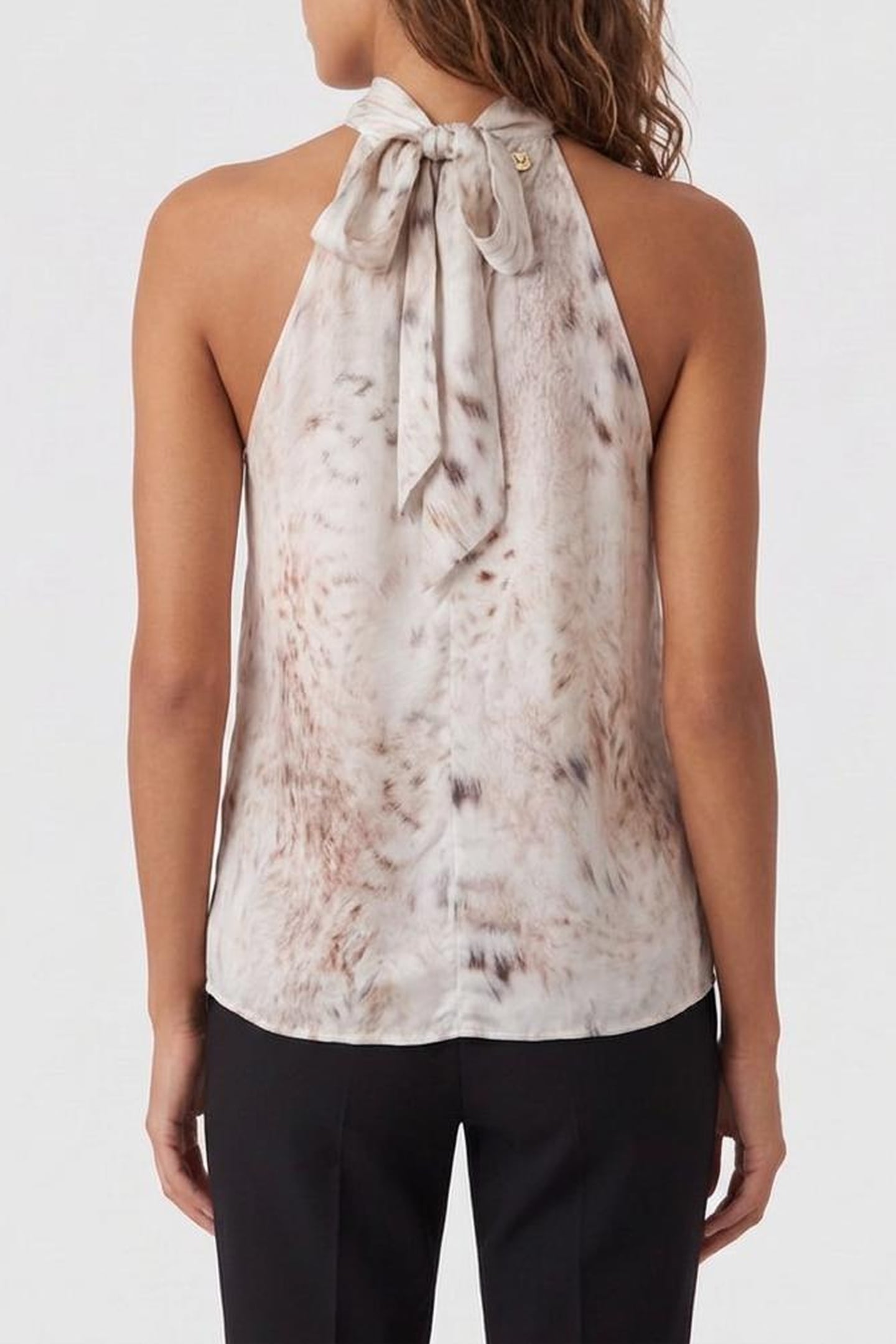ELISA HALTER NECK PR SNOW LYNX 2