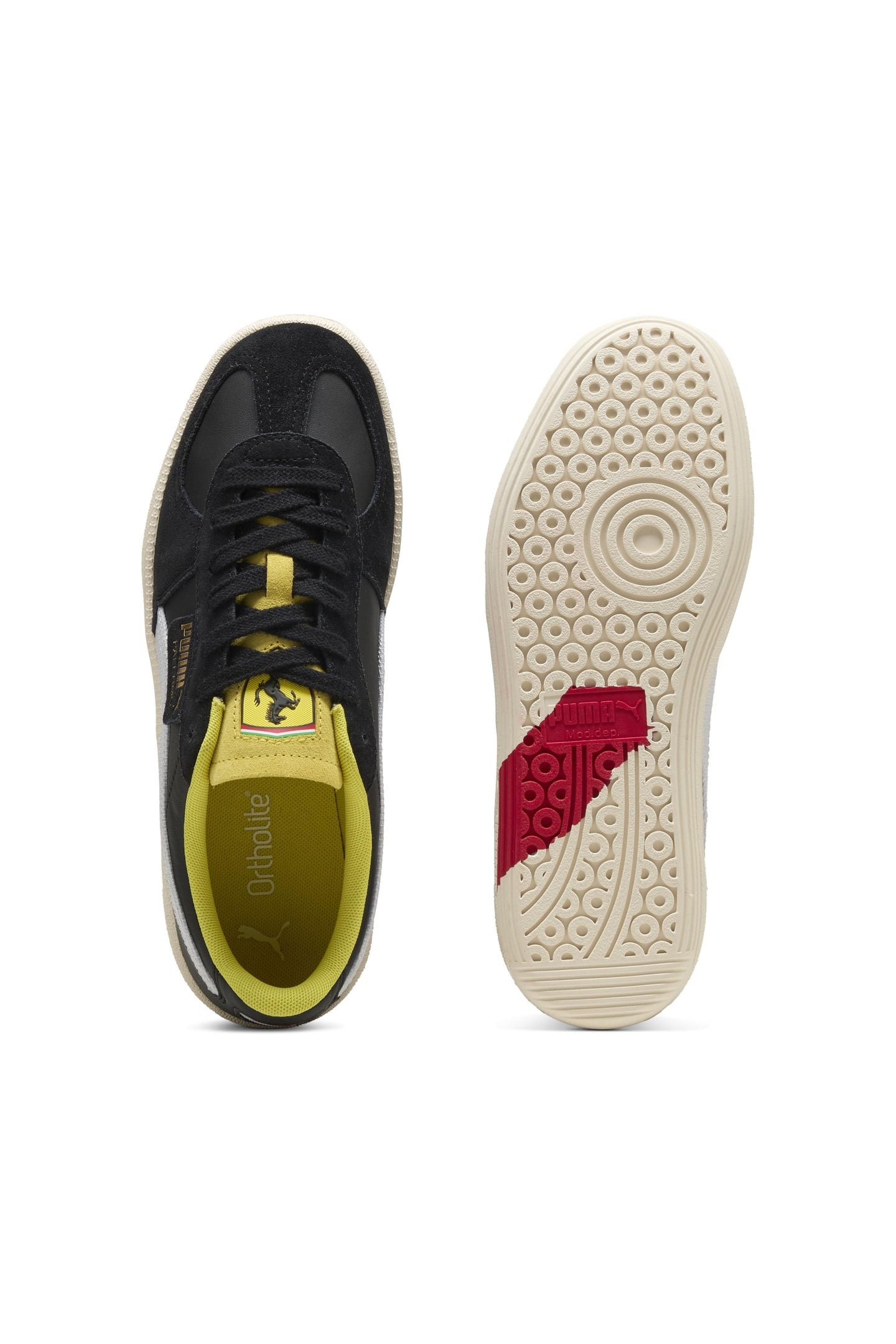 UNISEX FERRARI PALERMO BLACK-WHITE 3
