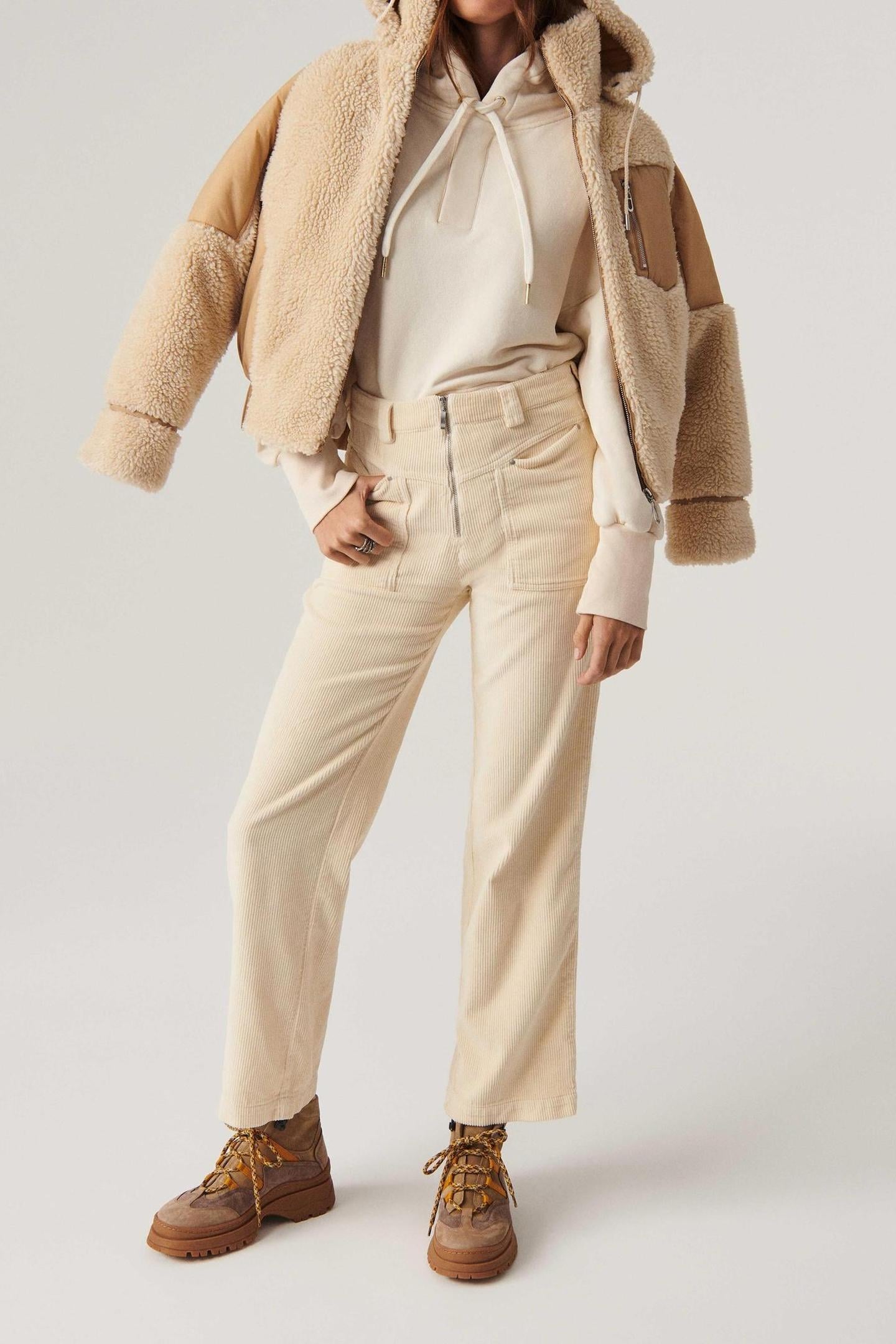 FLARE TROUSERS ECRU 3