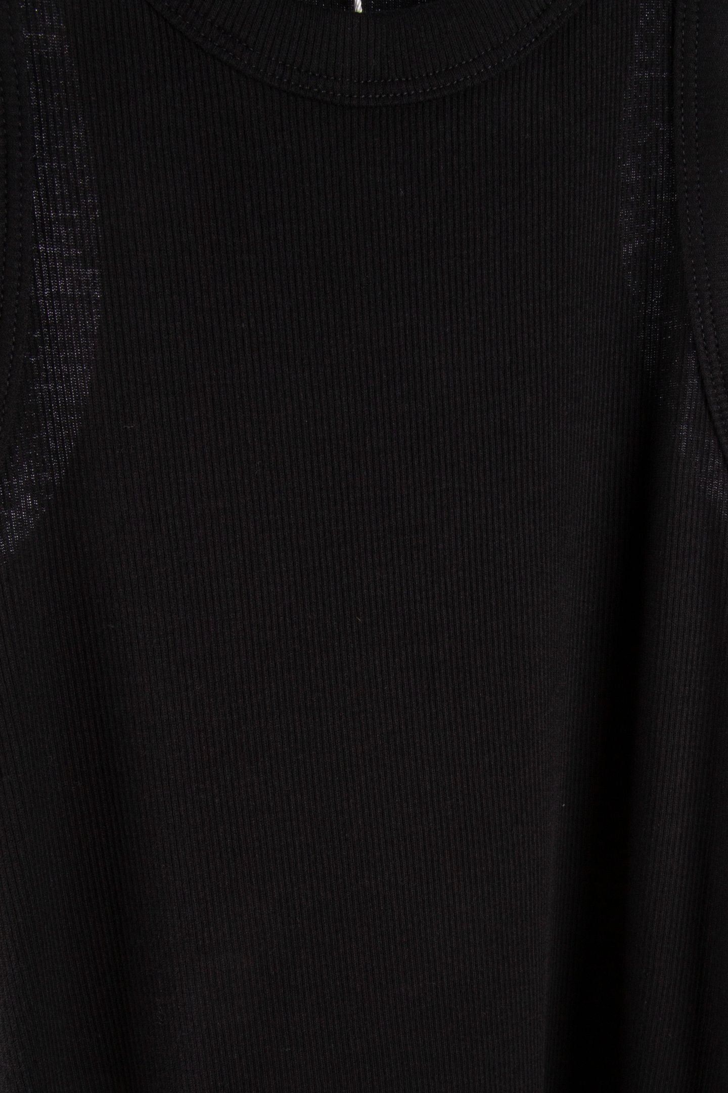 NAHARA CO RIB DRESS BLACK 4