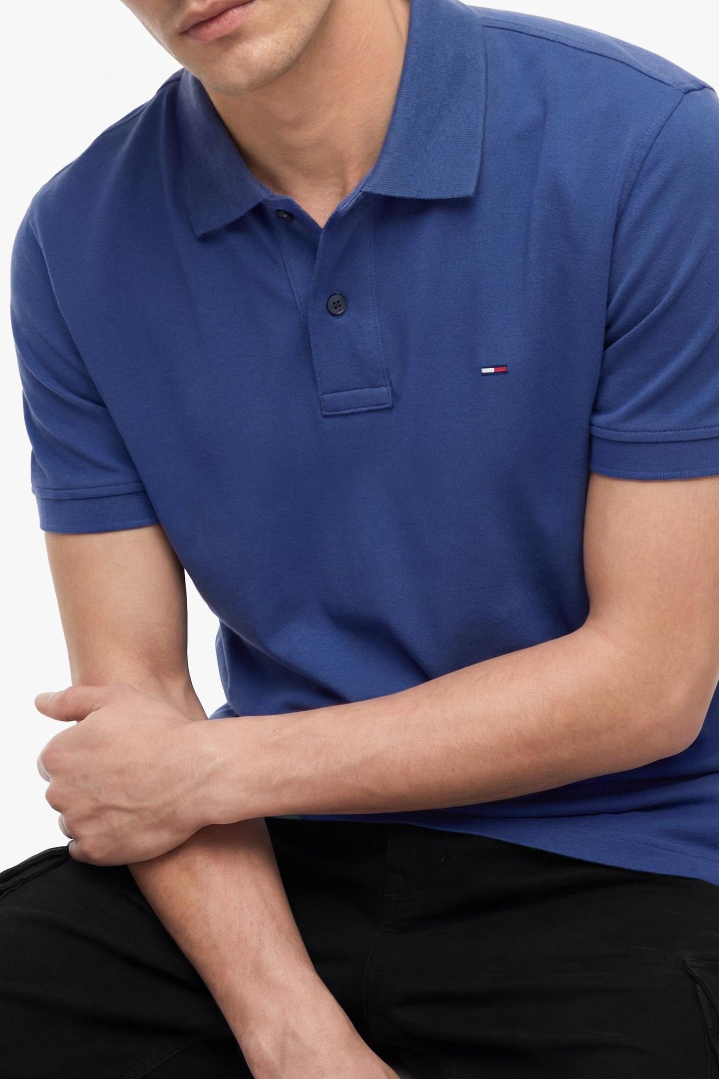 TJM REGULAR ESSENTIAL POLO BLUE STORM 5