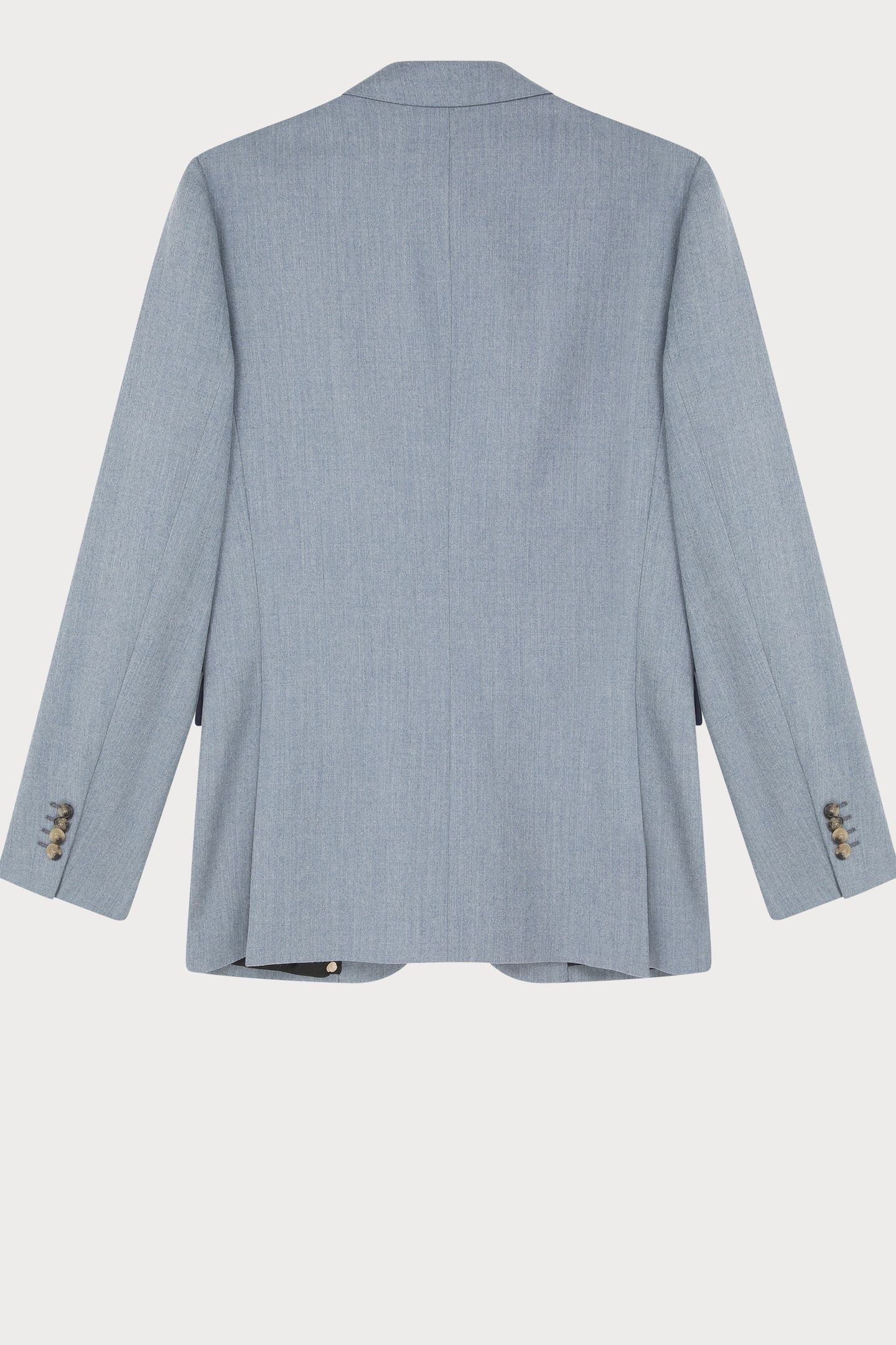 MENS TAILORED FIT 2 BUTTON JACKET LIGHT BLUE 2