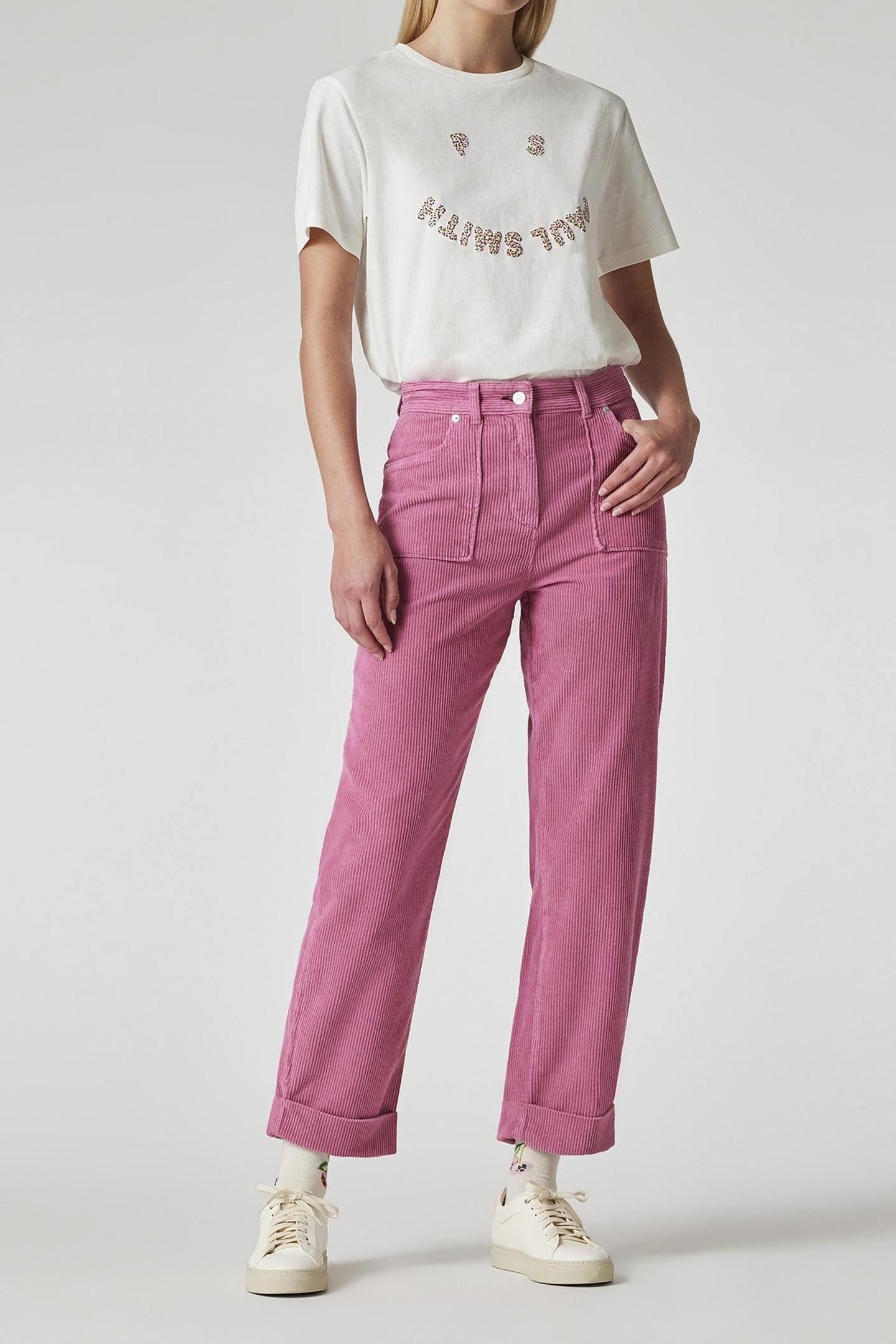 WOMENS TROUSER LIGHT PURPLE 1