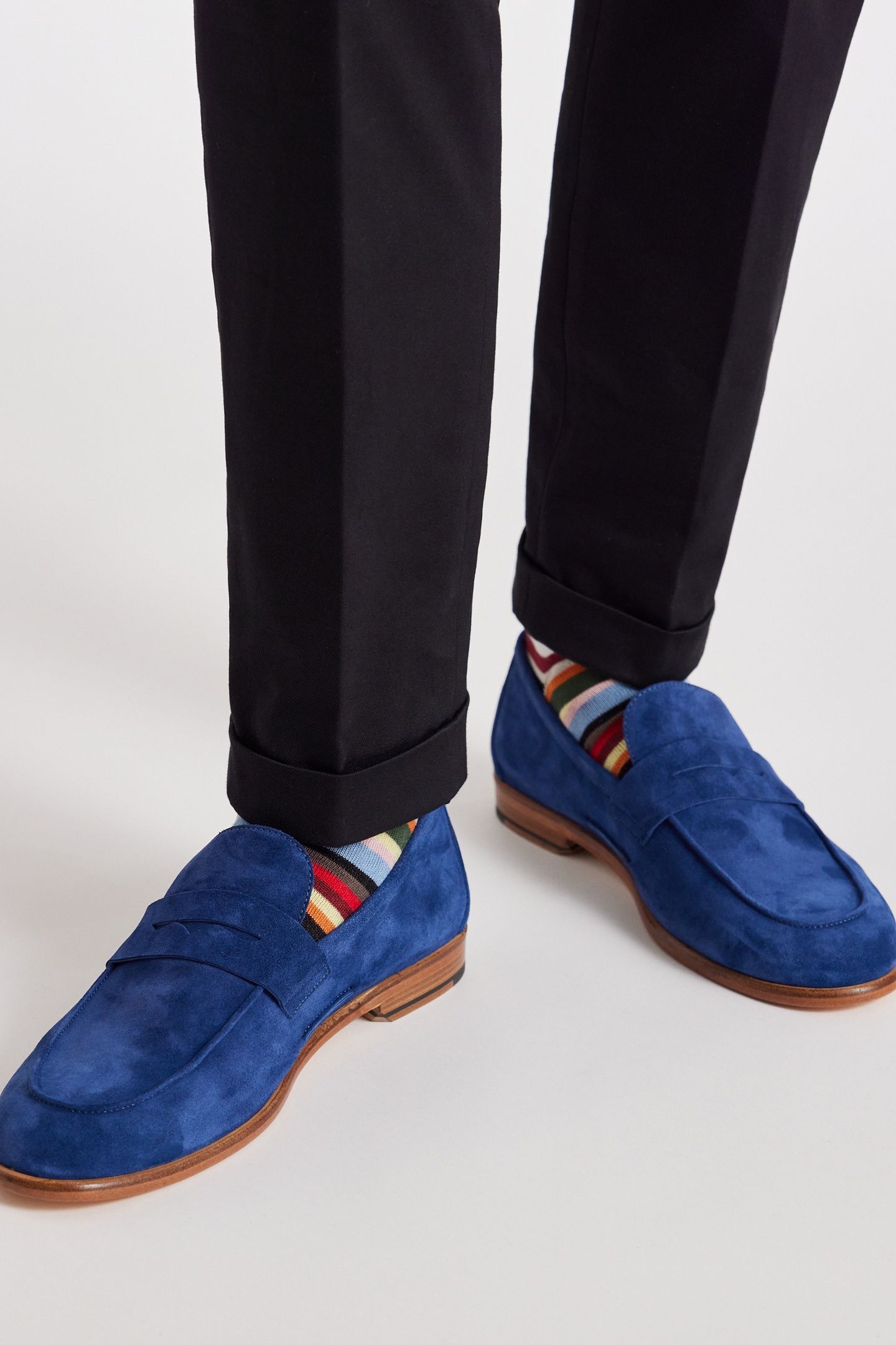 MENS SHOE FIGARO BLUE BLUE 2