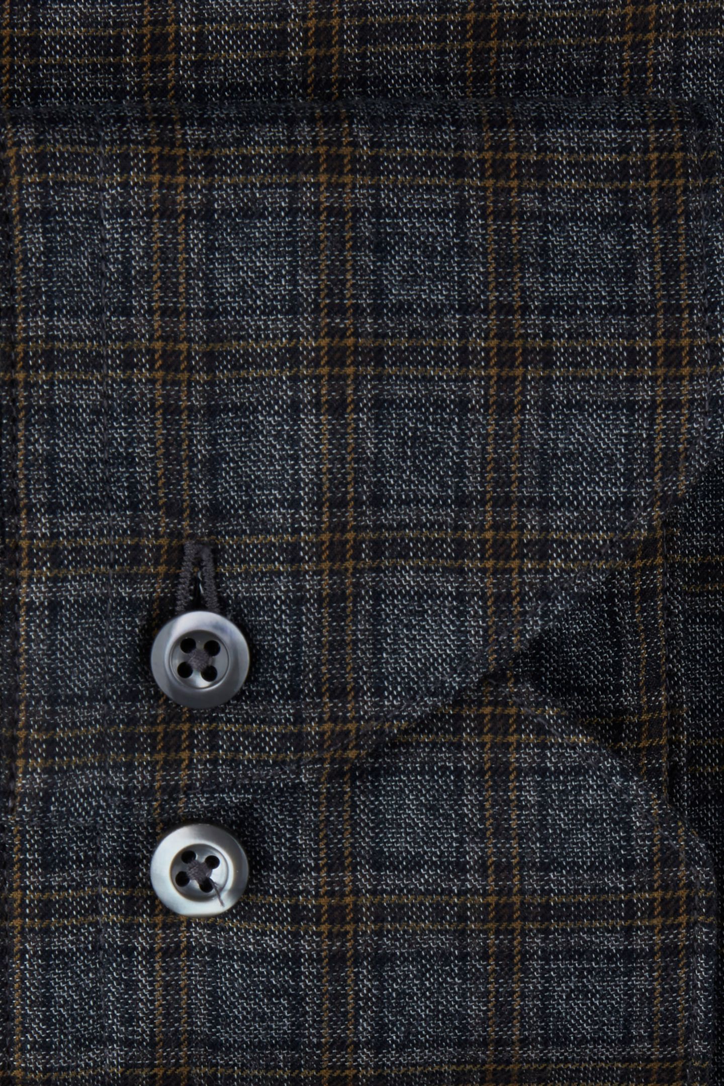 FITTED BODY/90, RC CUFF DARK GREY CHECK 2