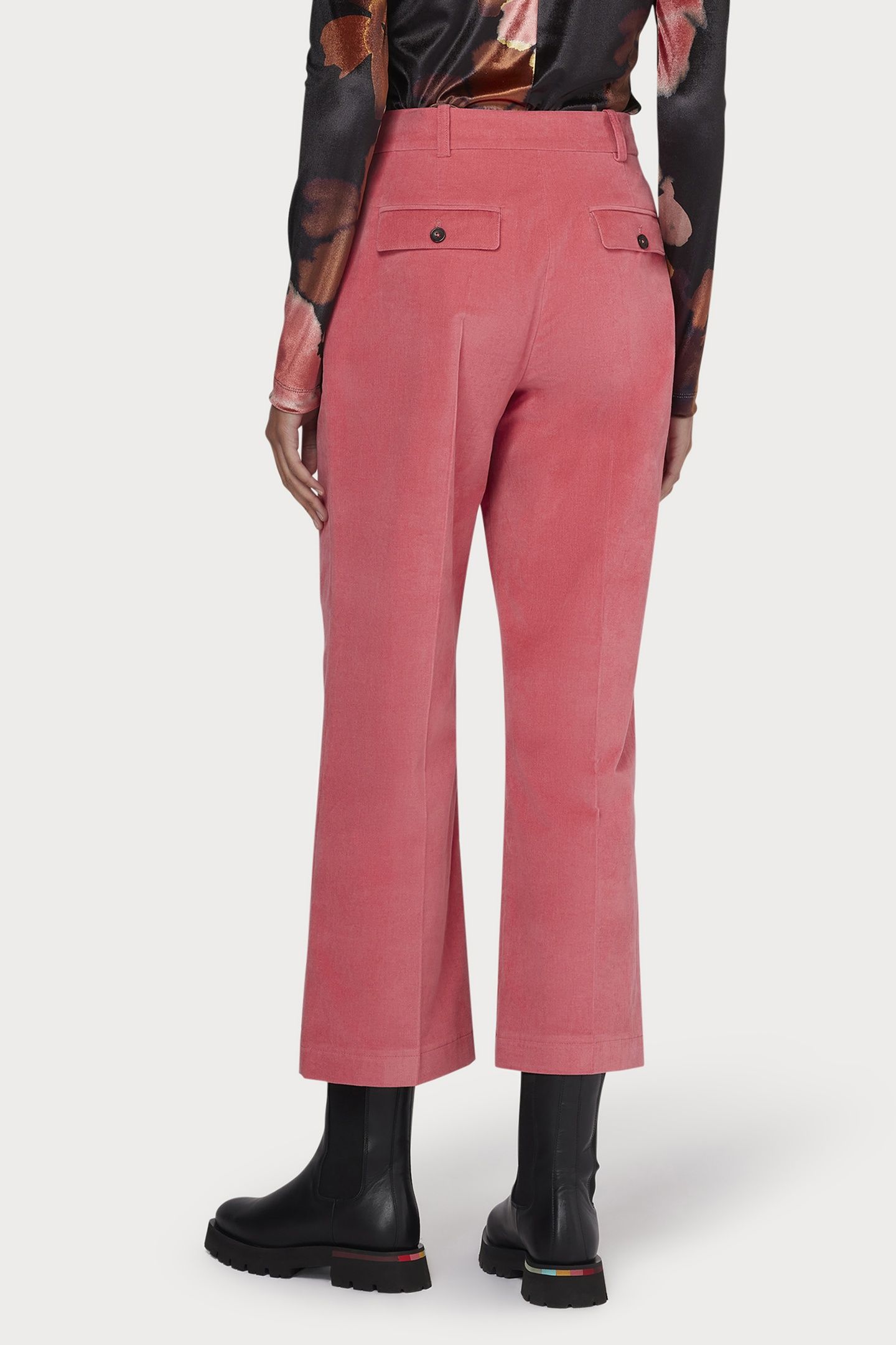WOMENS TROUSERS BUBBLEGUM/RASP 4