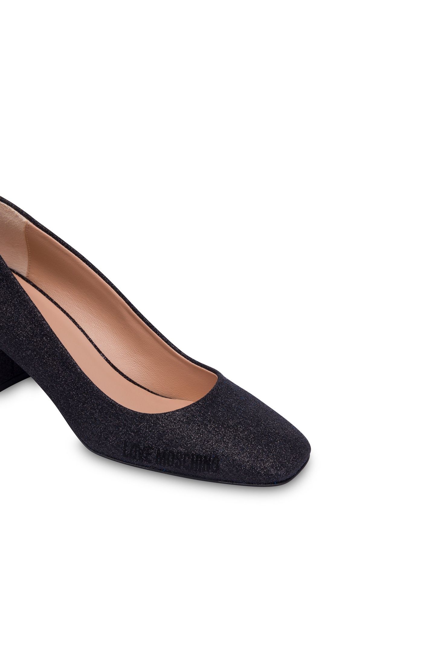 GLITTER PUMPS BLACK 3