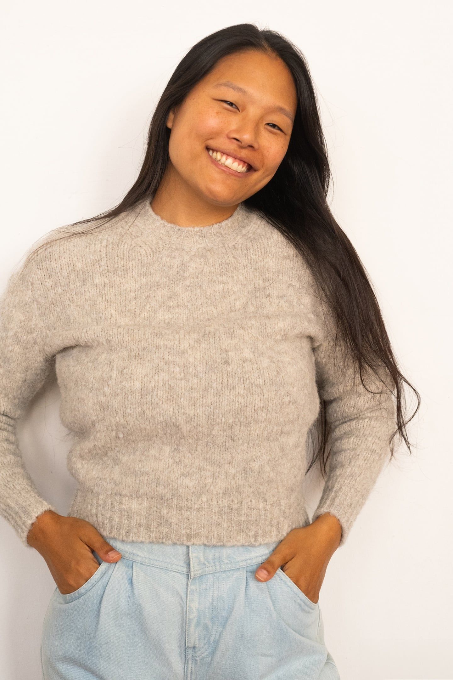 KYTHIRA KNIT ECRU 1