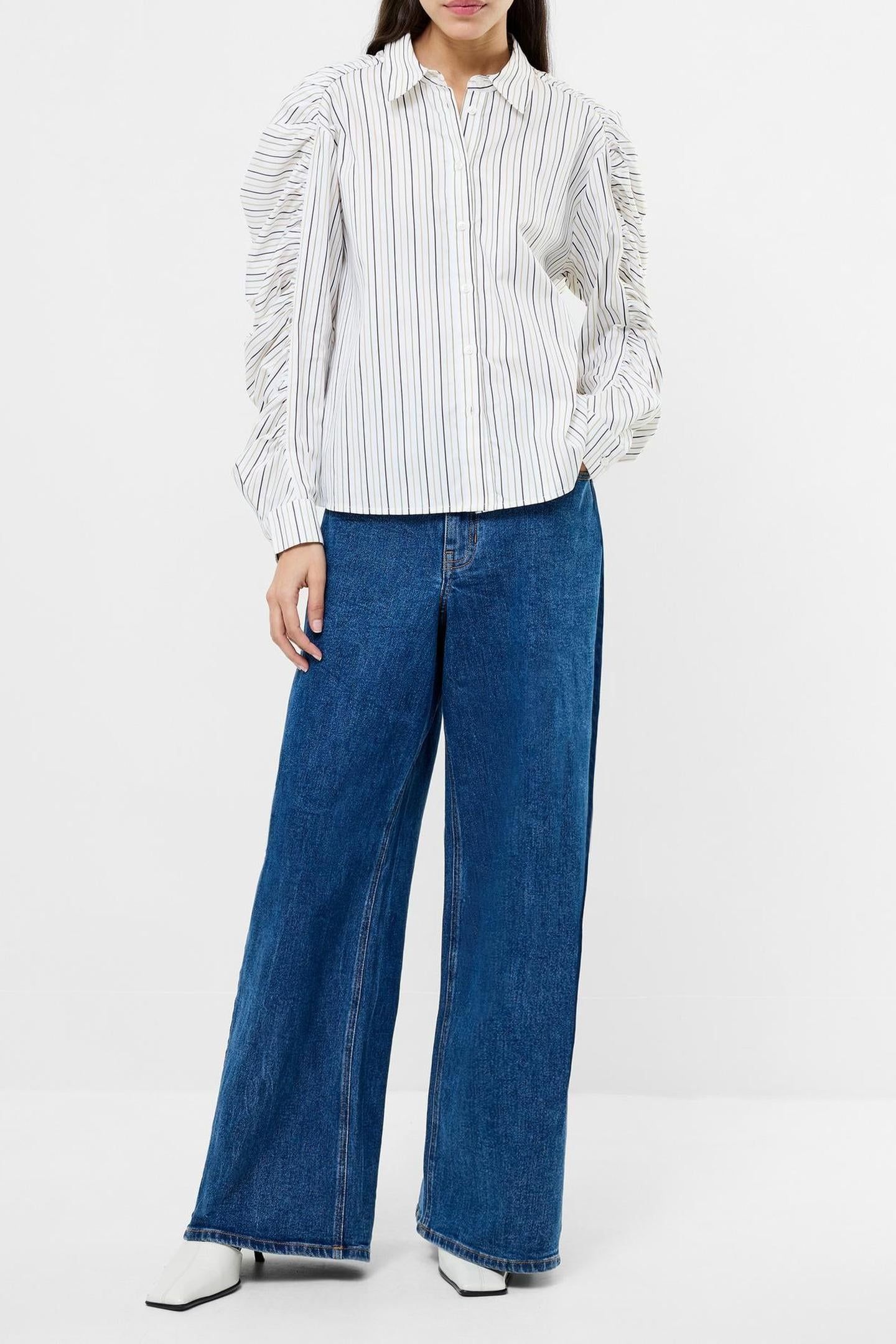 CAMBRIA STRIPE COTTON LW/KHAKI MULTI 1