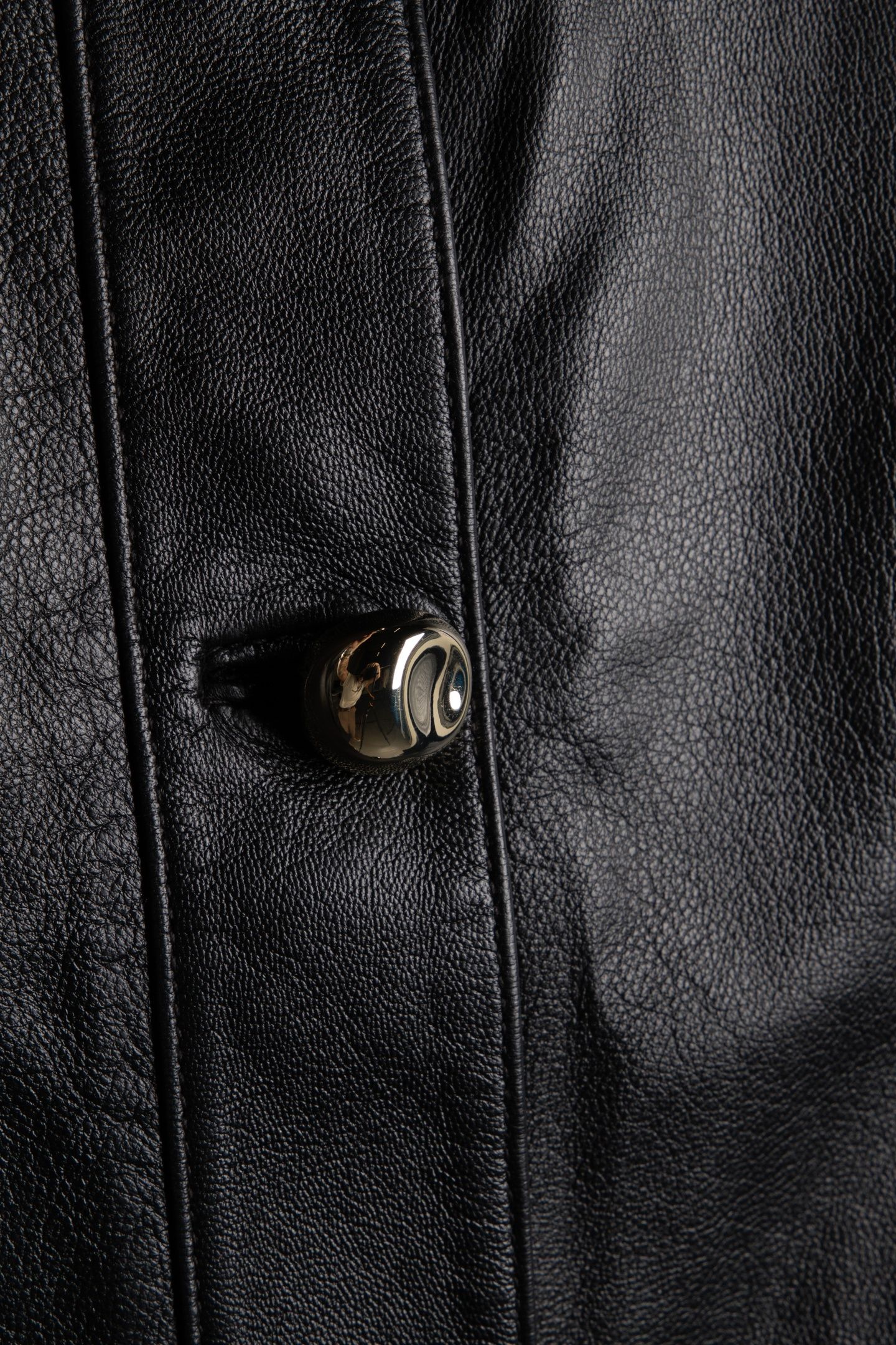 ST ORLA LEATHER JACKET BLACK 4