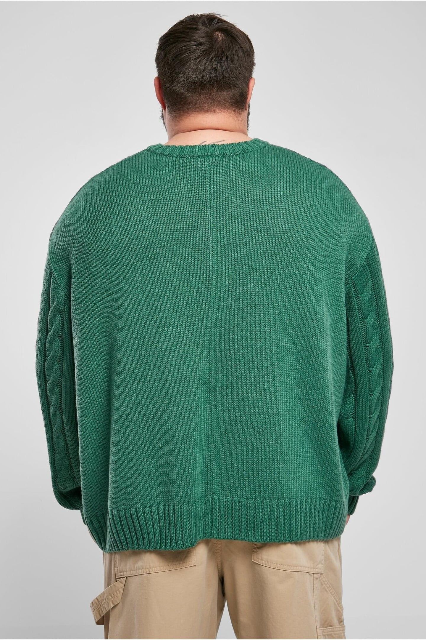 BOXY SWEATER GREEN 2