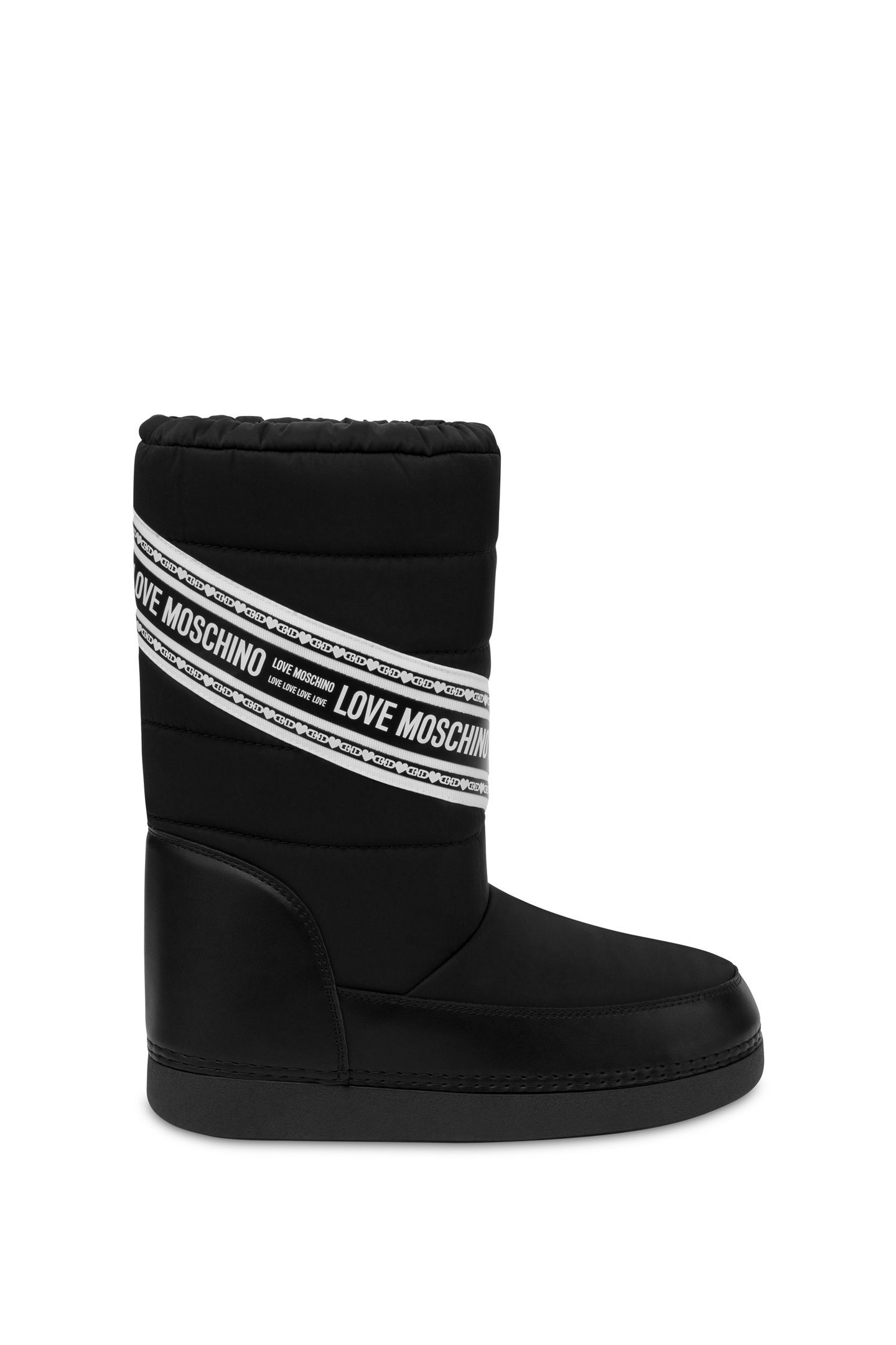 HIGH PADDED SNOW BOOT BLACK 1
