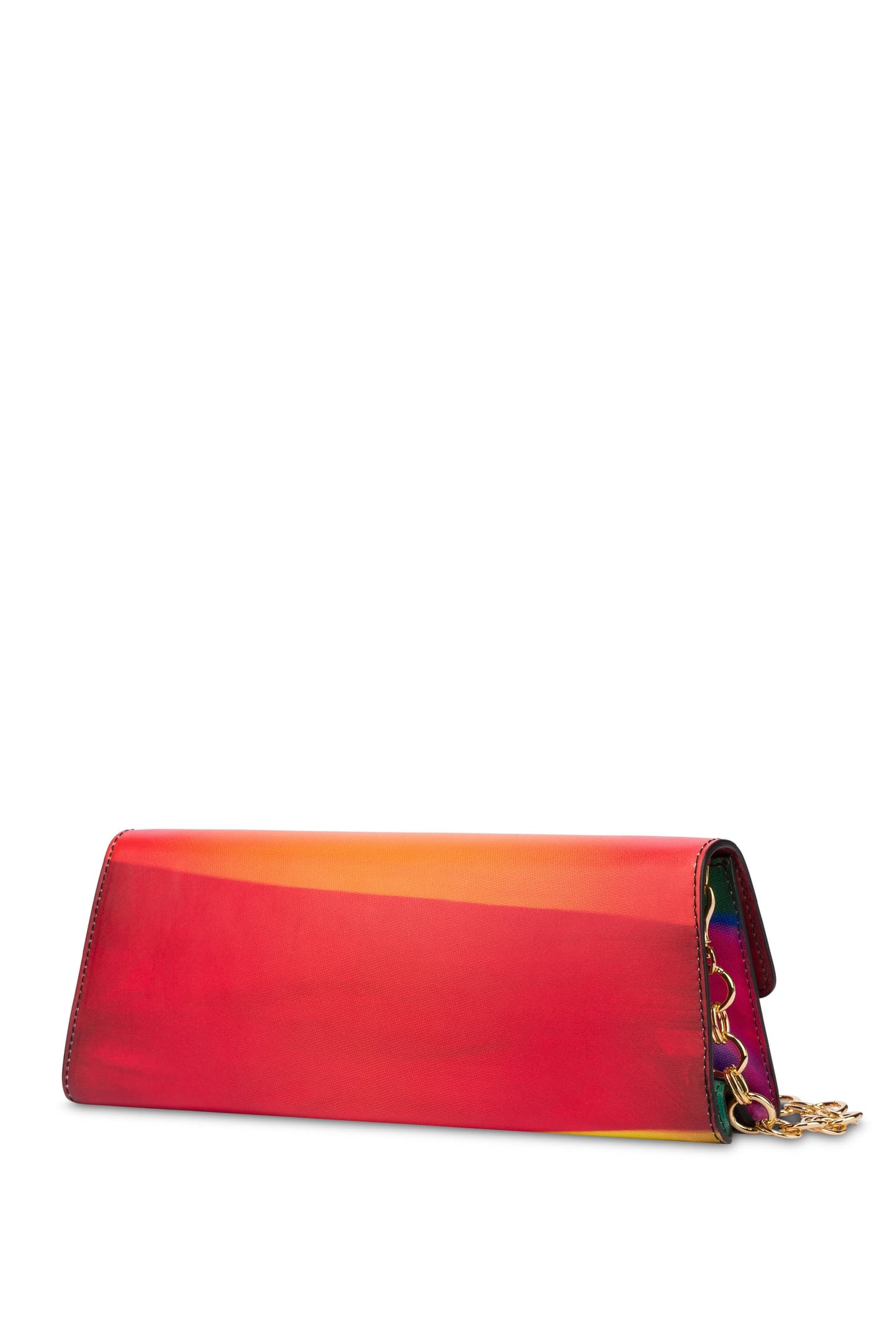 PROJECTION PRINT CALFSKIN MAXI CLUTCH MULTICOLOR 2
