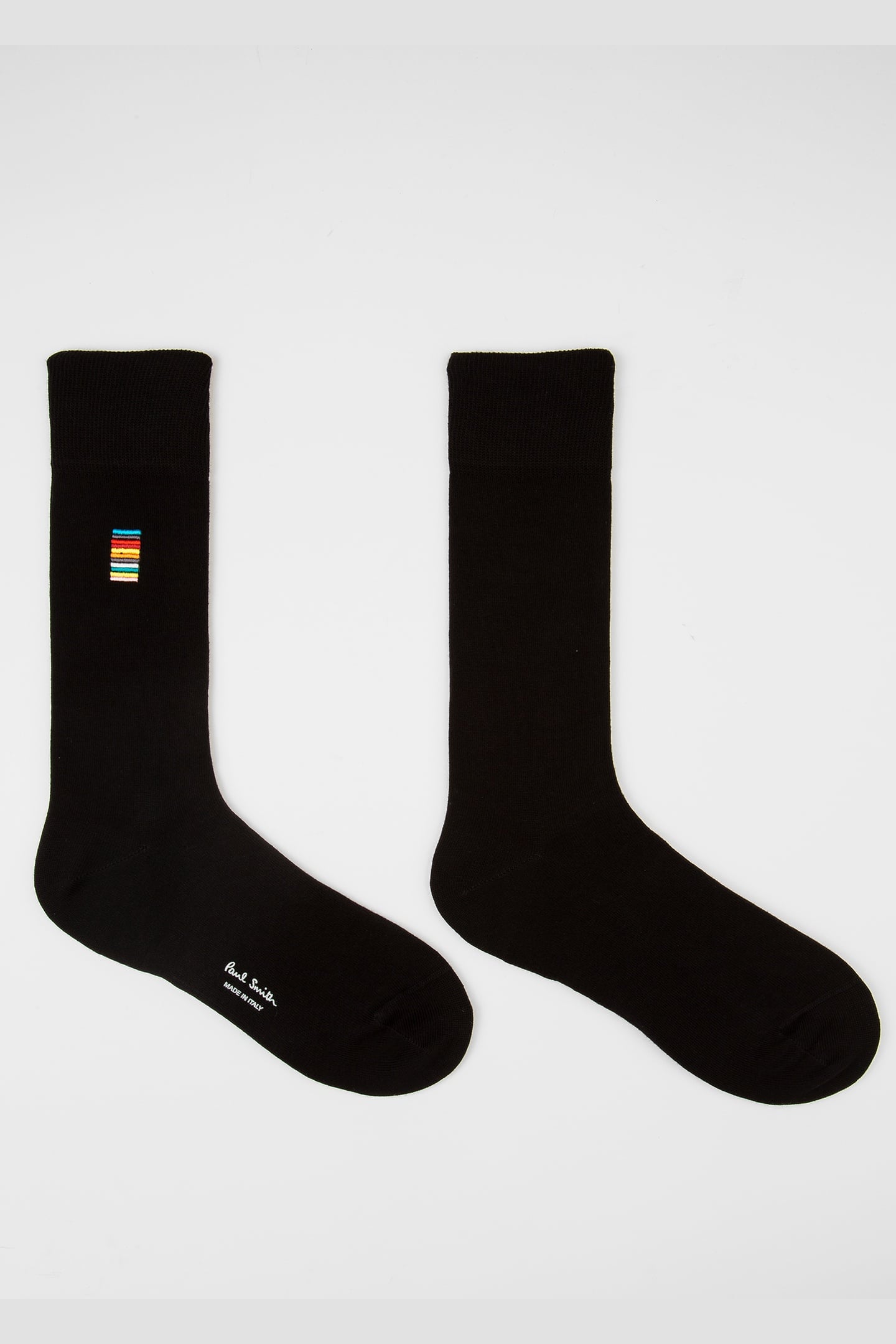 MEN SOCK ALFIE SIGN EMB BLACK 6