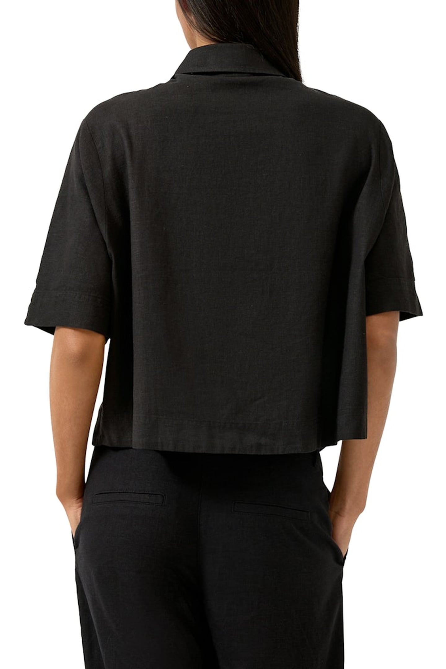 S.OLIVER BLOUSES BLACK 2