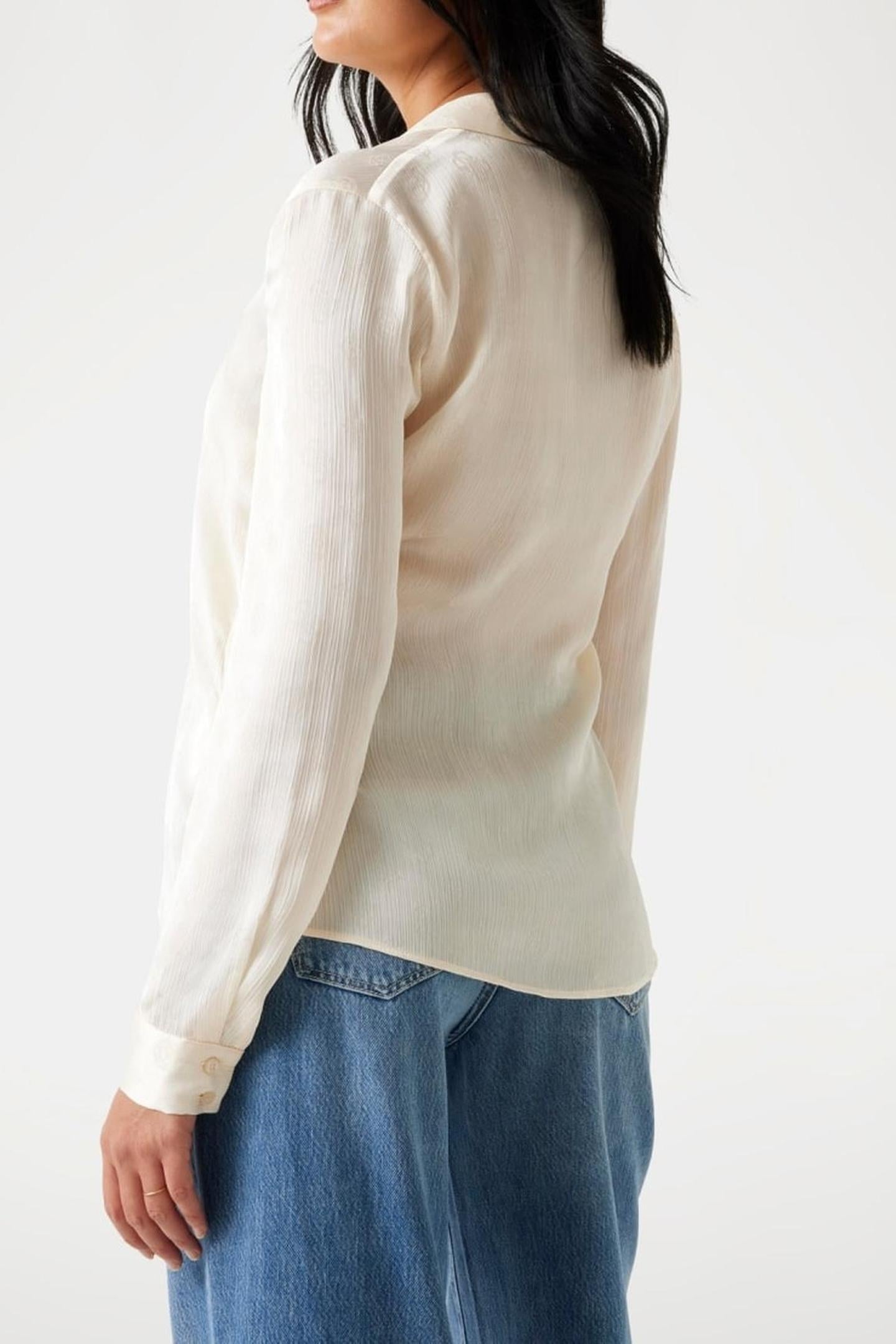 LS MARTHE LOGO SHIRT VANILLA BLUSH 3