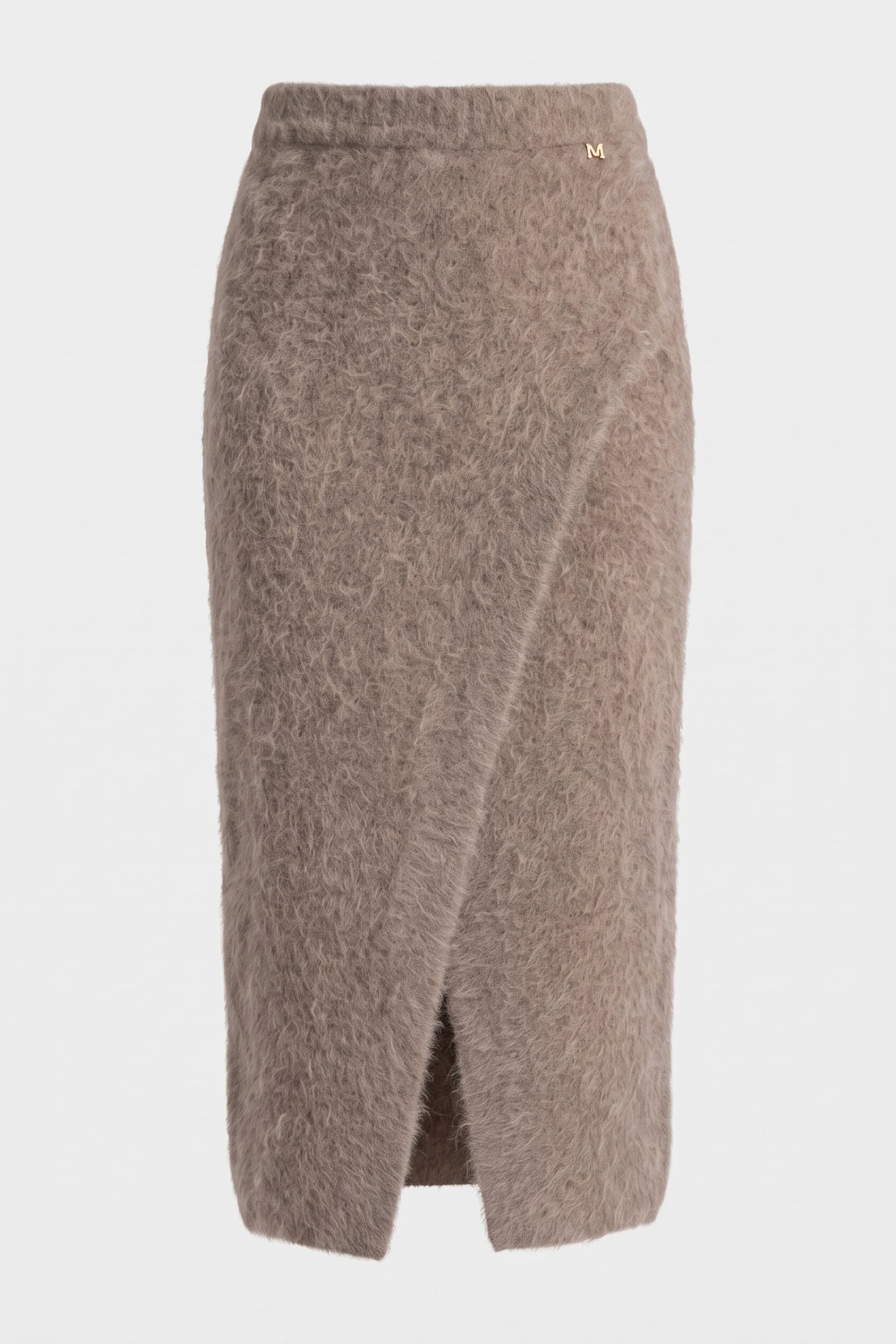 AGNES PENCIL SKIRT S SILK TAUPE MULTI 3