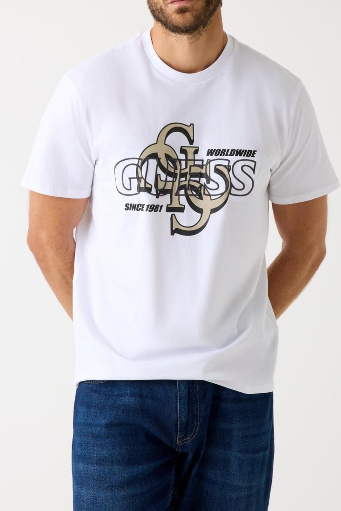 SS BSC GUESS DROP SH PURE WHITE 2