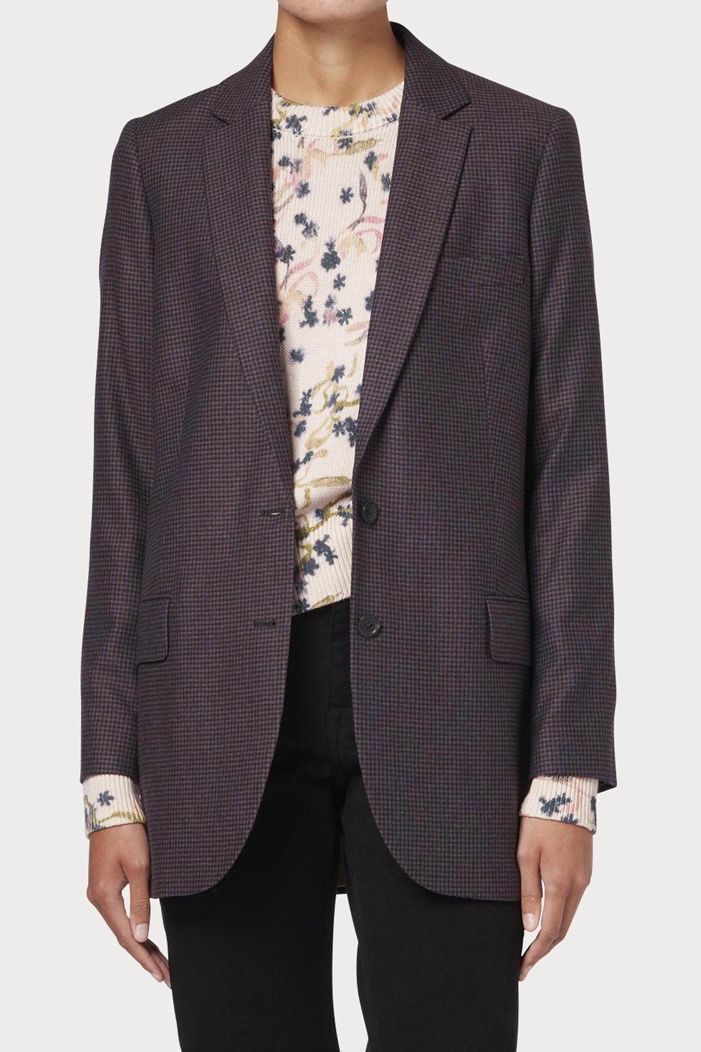 WOMENS JACKET DARK VIOLET 1