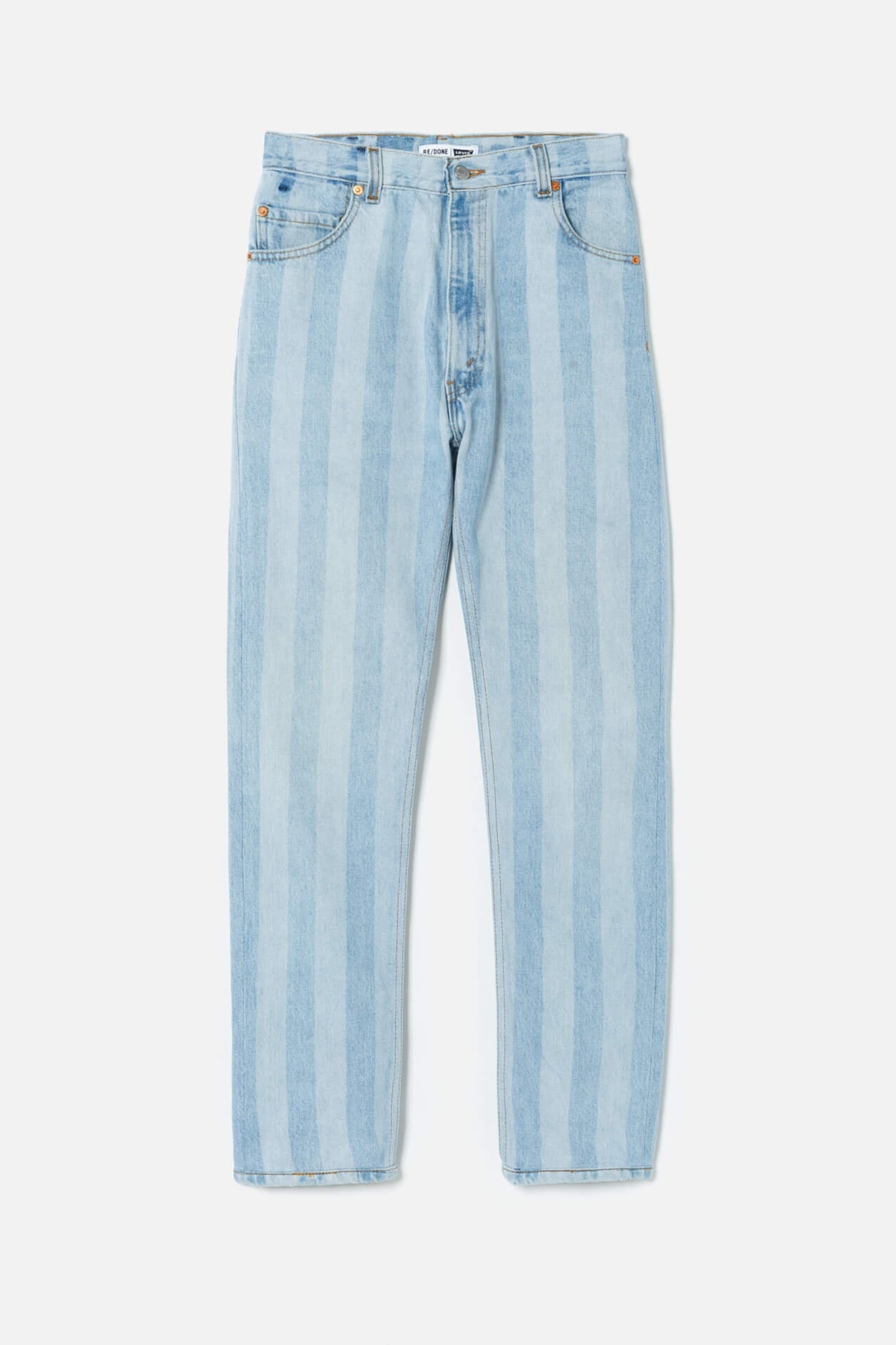 70S STRAIGHT INDIGO STRIPE 2