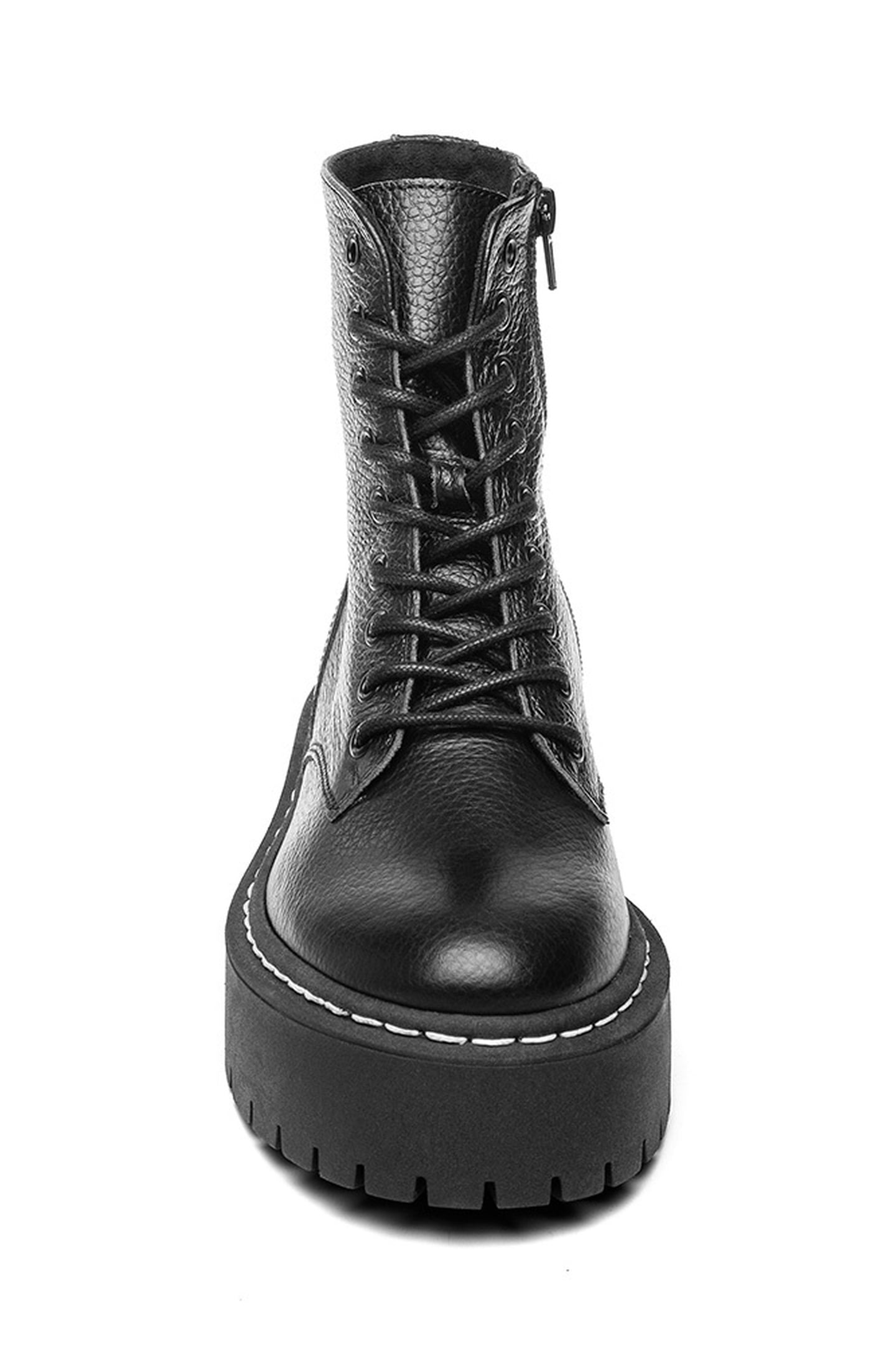 SKYLAR BOOTS BLACK LEATHER 3