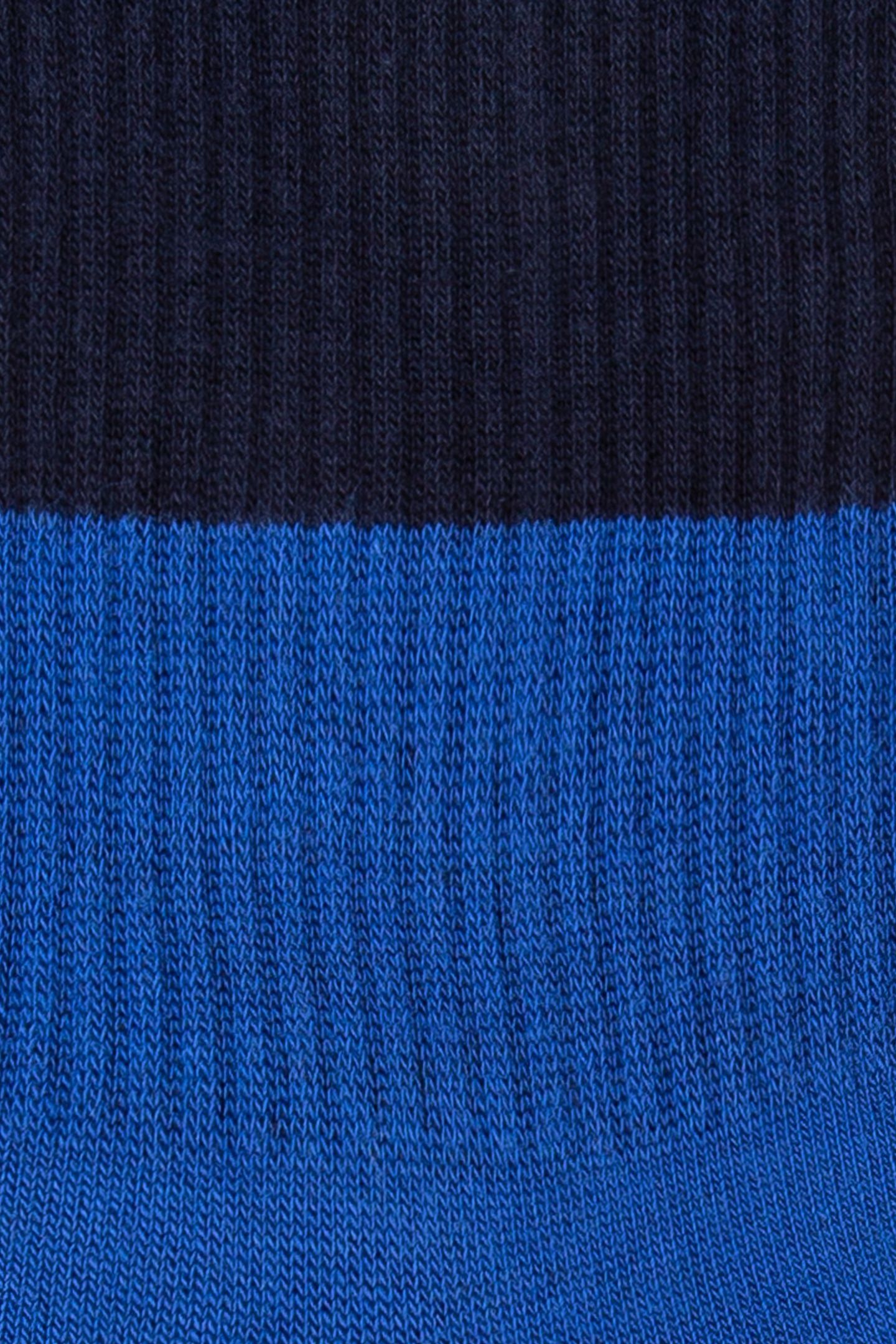 MEN SOCK TRI BLOCK NAVY 4