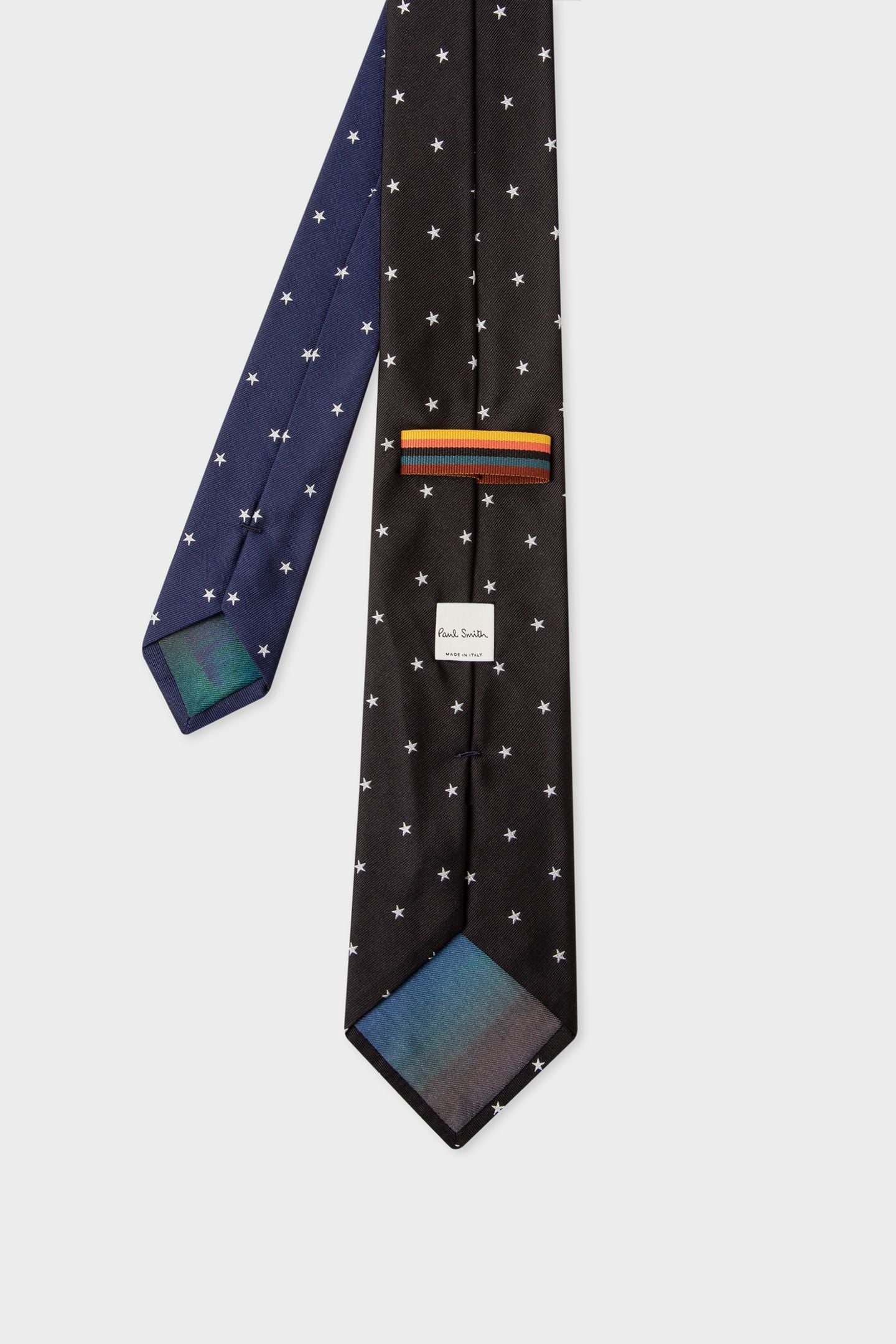 MEN TIE STARS BLACK 2